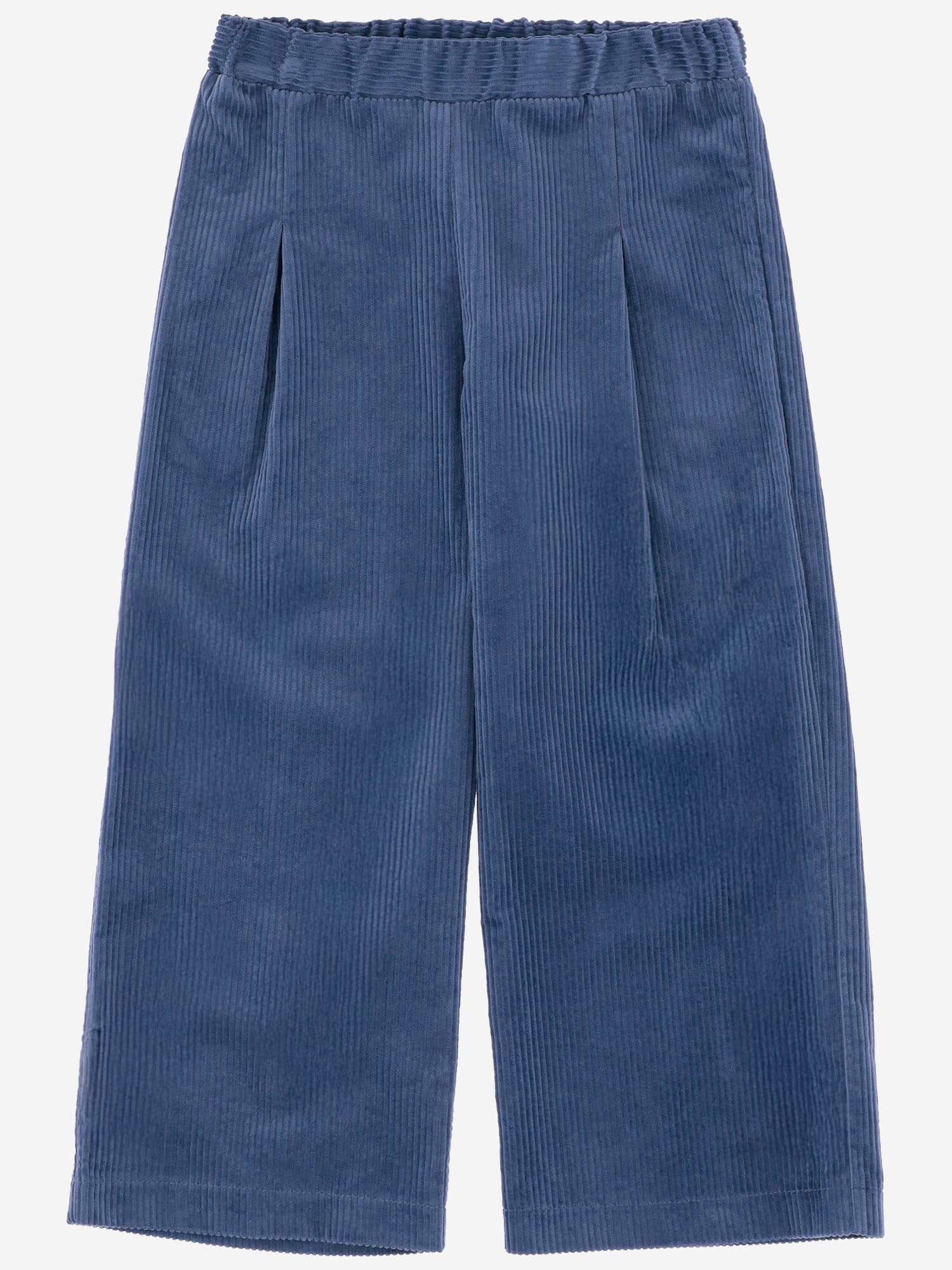 NICOLETTA FANNA KIDS PANTALONI IN VELLUTO A COSTE