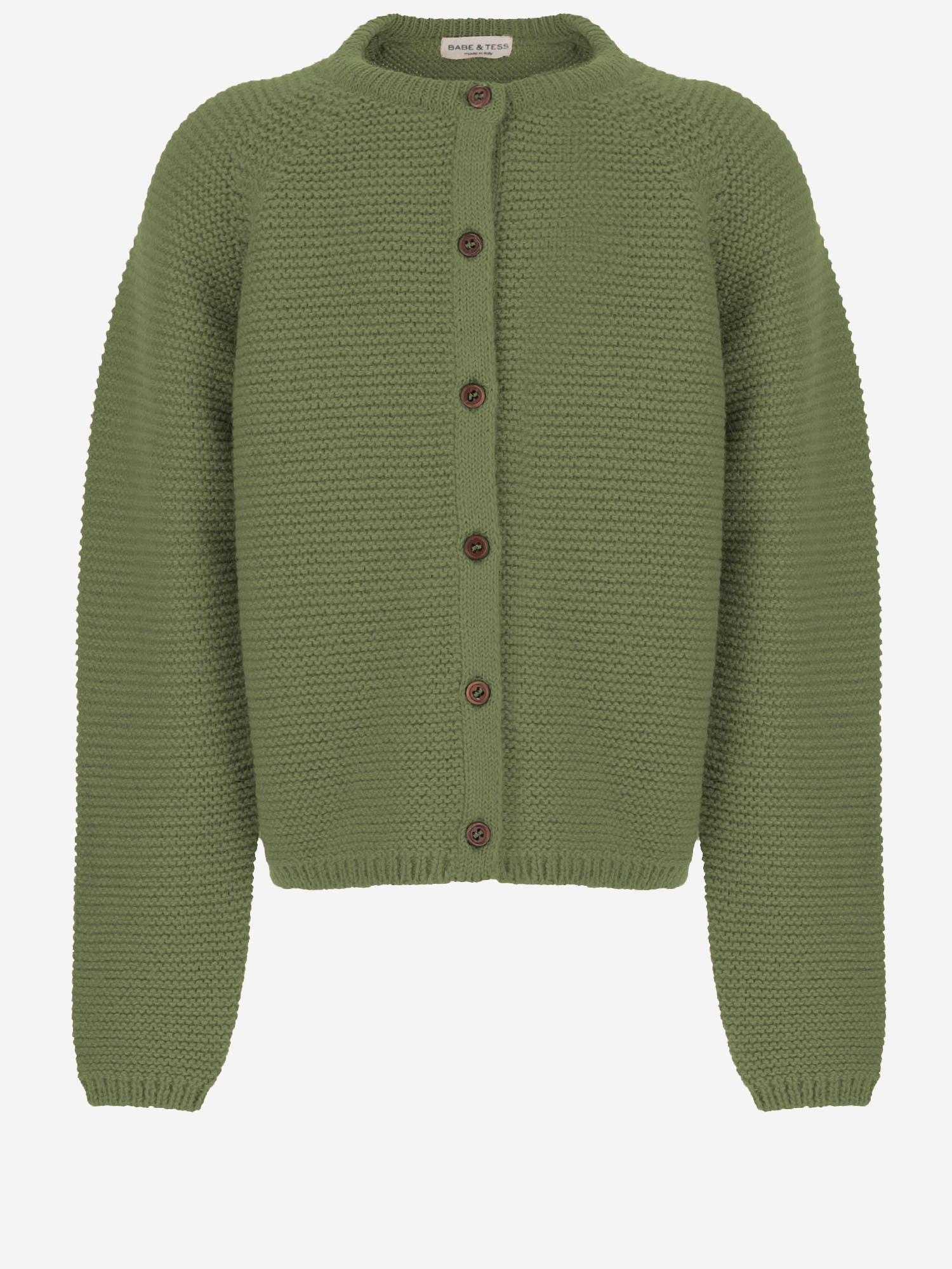 BABE & TESS KIDS CARDIGAN IN MISTO ALPACA
