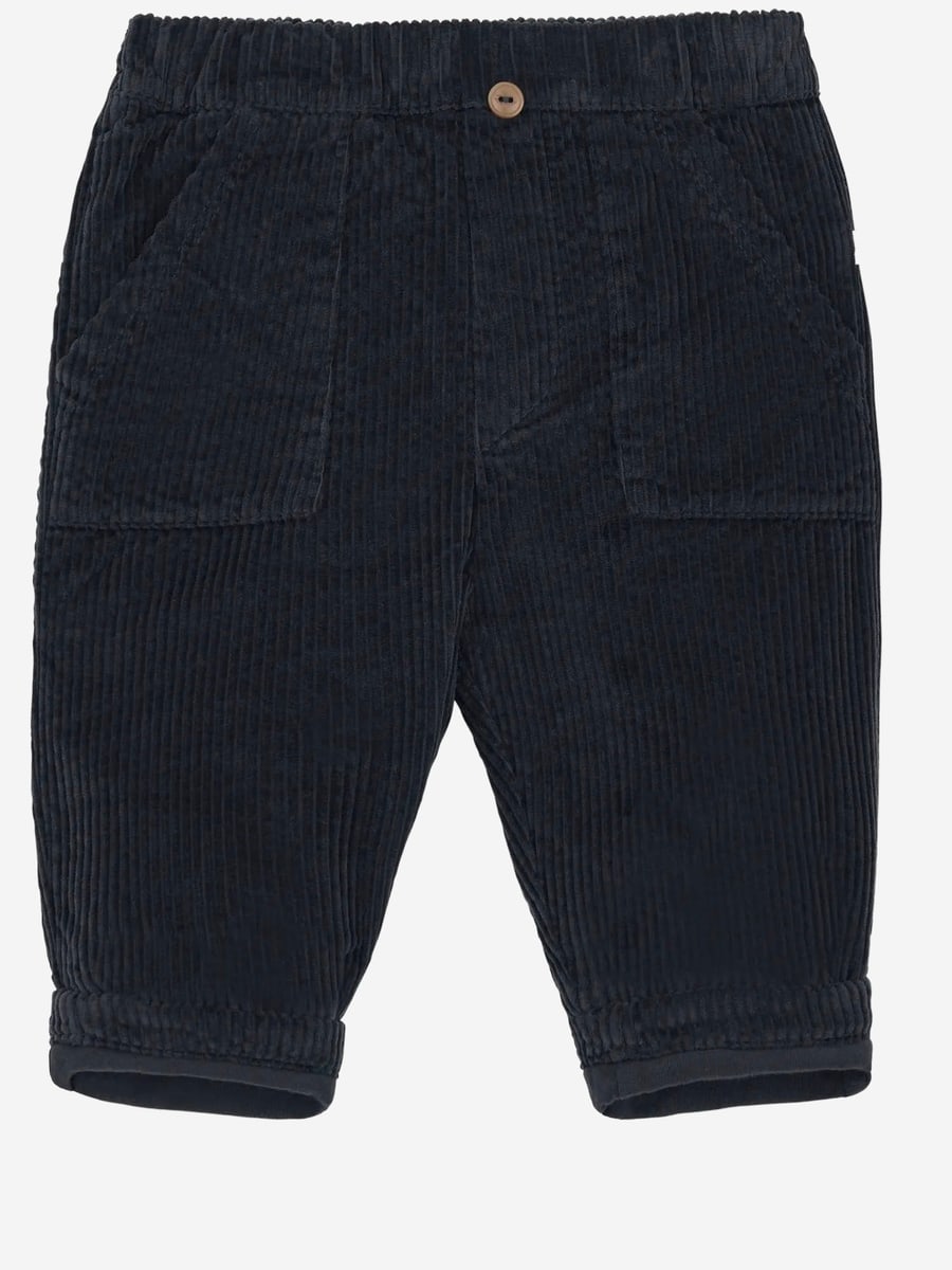 1+ IN THE FAMILY KIDS Pantaloni Louis in velluto di cotone
