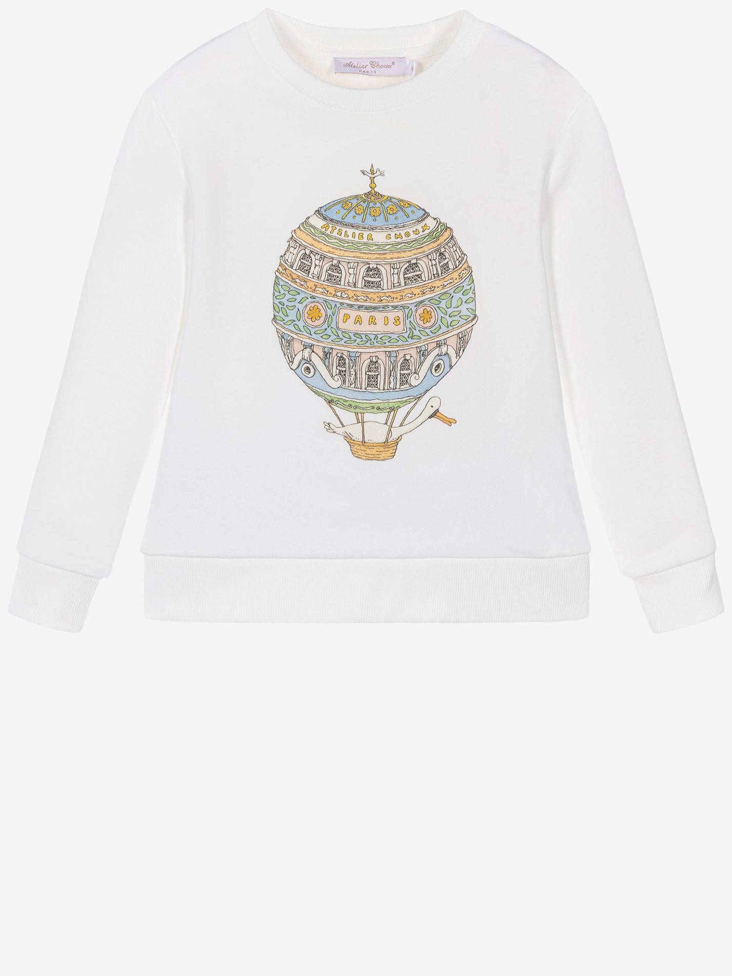 ATELIER CHOUX KIDS MAGLIA HOT AIR BALLOONS