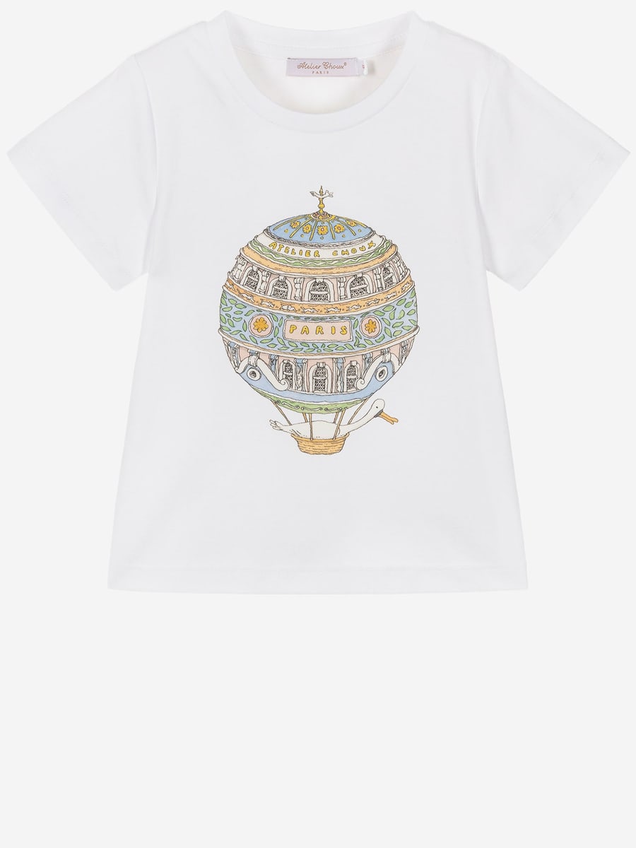 ATELIER CHOUX KIDS T-SHIRT HOT AIR BALLOONS