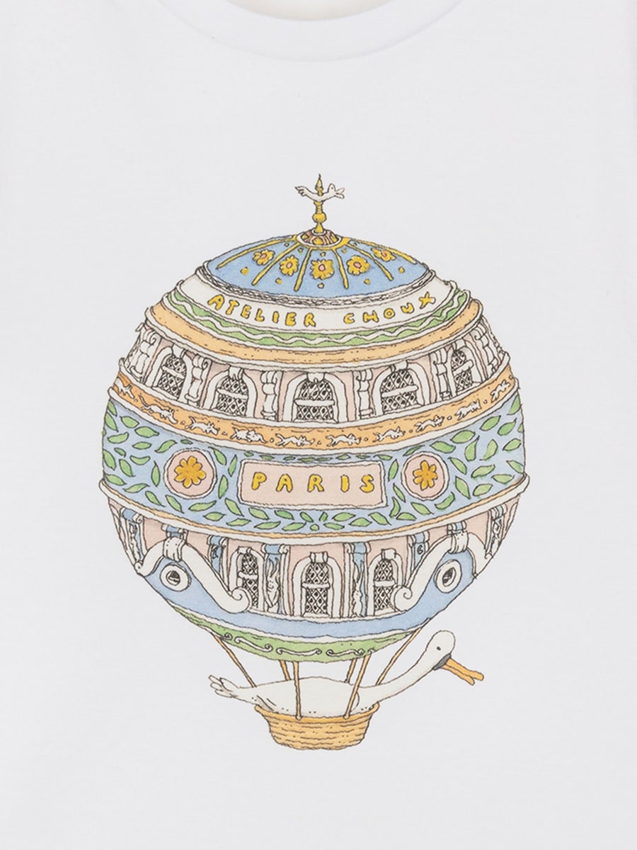 ATELIER CHOUX KIDS T-SHIRT HOT AIR BALLOONS, view 3