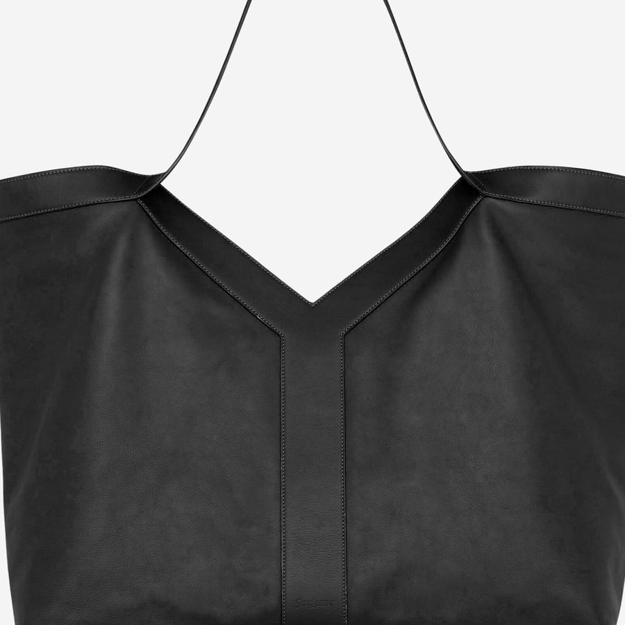 Saint Laurent BORSA TOTE Y GRANDE IN PELLE, view 4