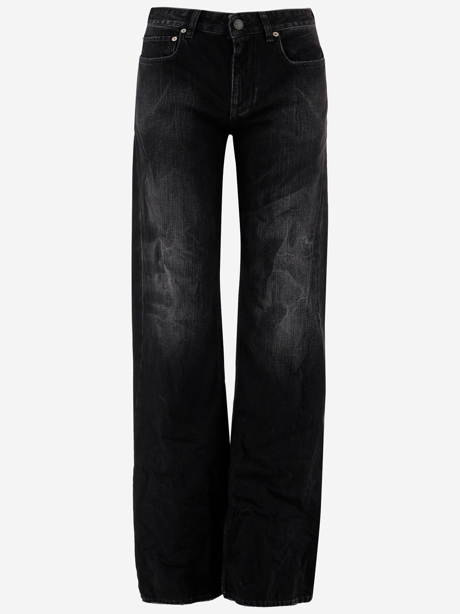 Balenciaga PANTALONI A GAMBA AMPIA IN COTONE