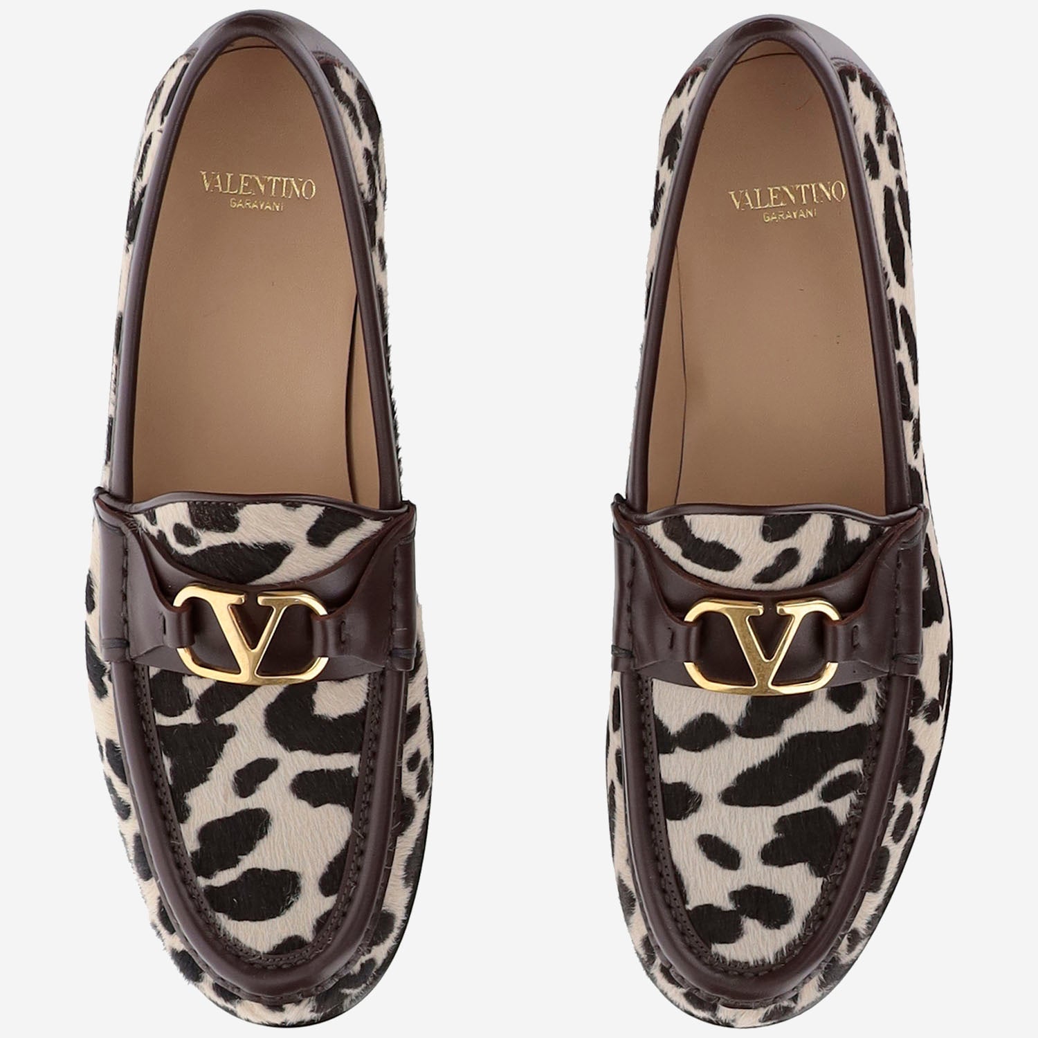 Valentino Garavani MOCASSINI IN PELLICCIA RASATA, view 2