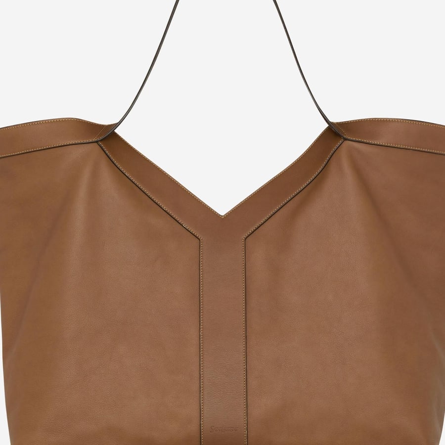 Saint Laurent BORSA TOTE Y GRANDE IN PELLE, view 5