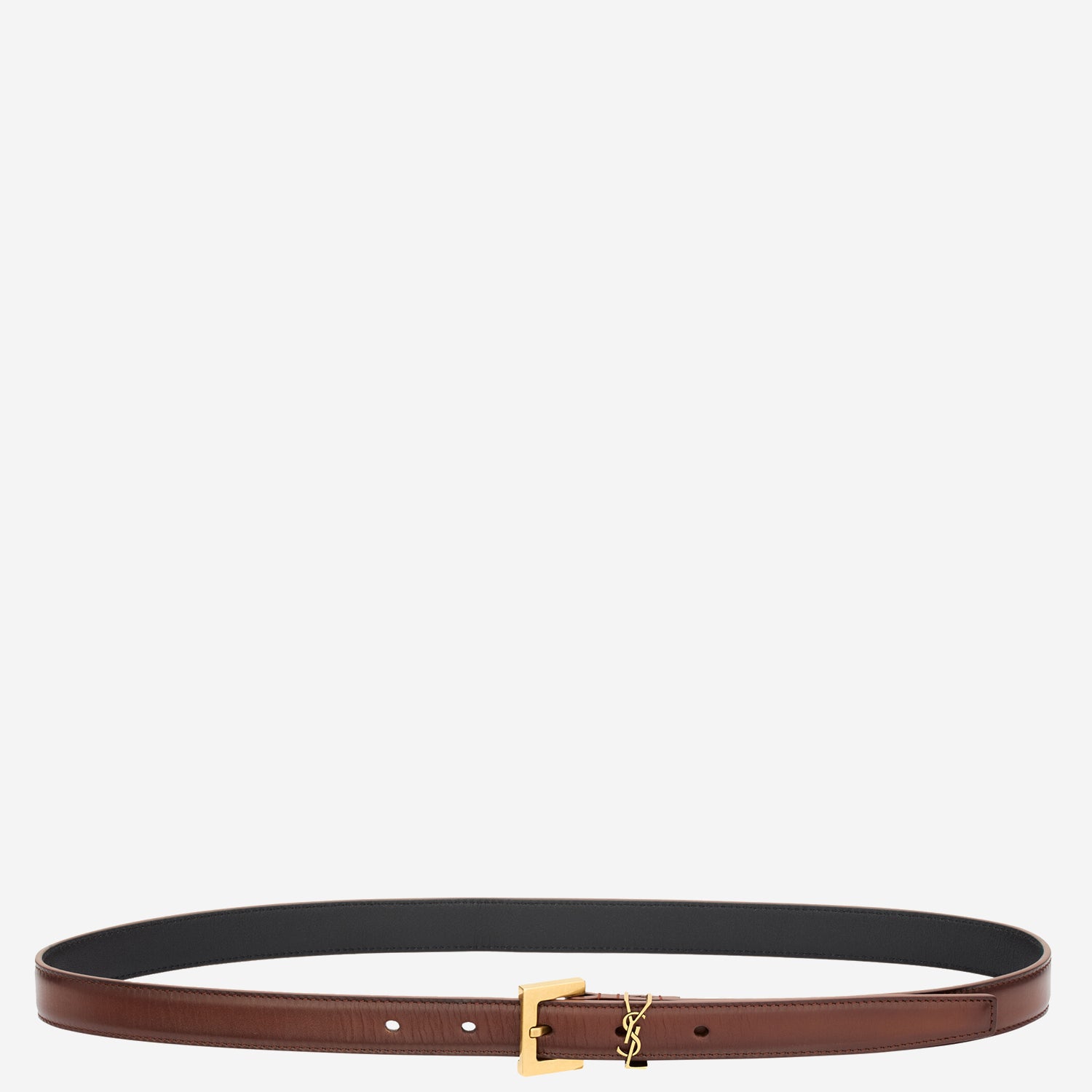 Saint Laurent CINTURA IN PELLE CASSANDRE
