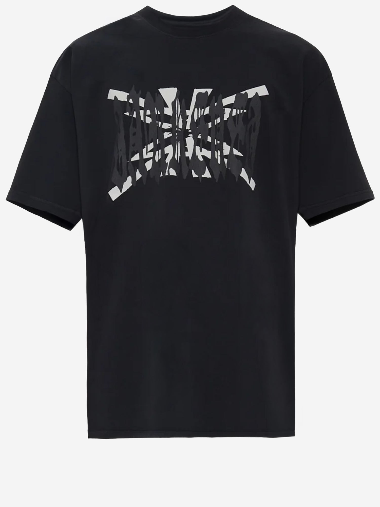 44 LABEL GROUP T-SHIRT HARD MUSIC IN COTONE