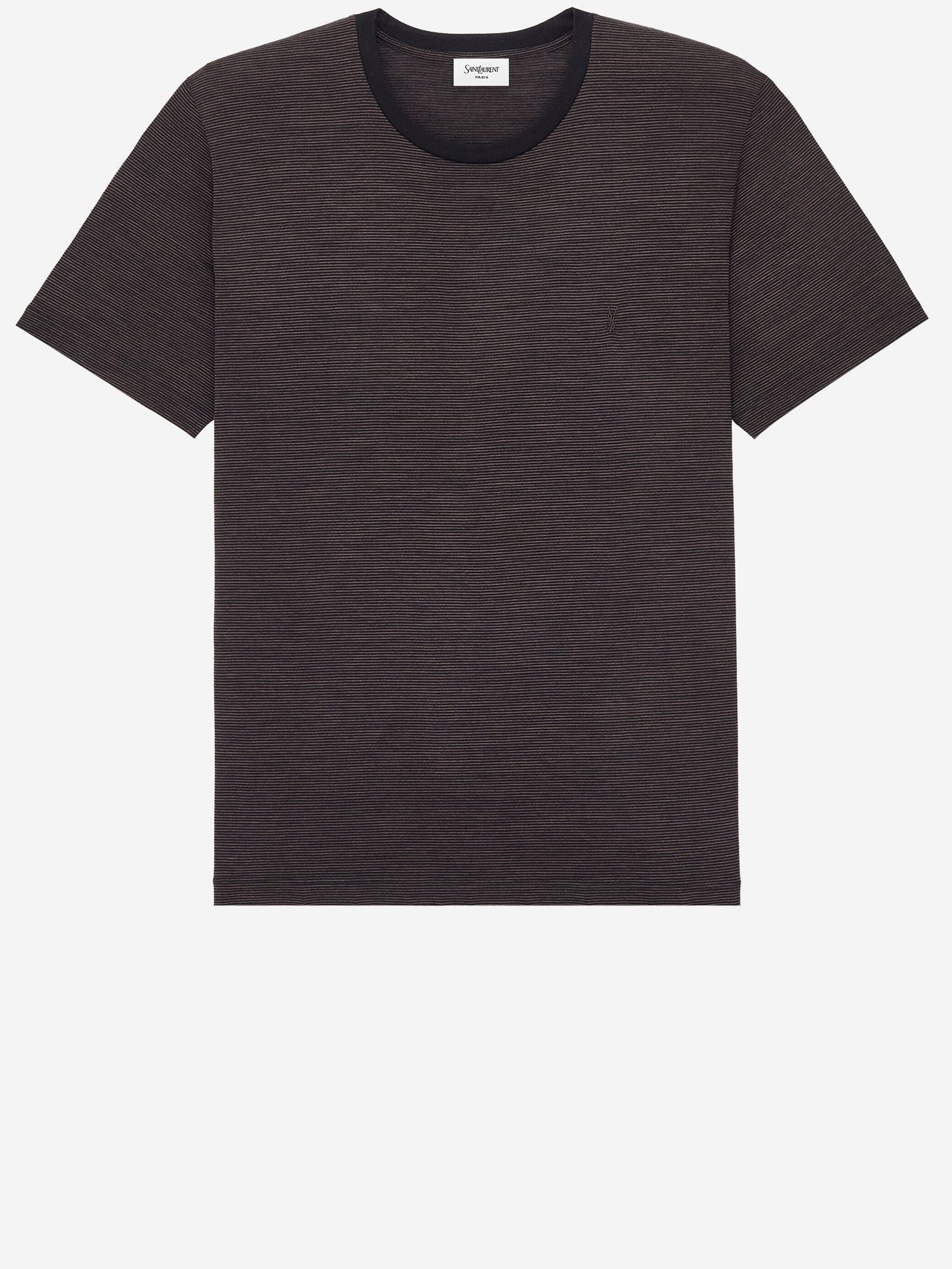 Saint Laurent T-SHIRT IN LANA CON MOTIVO A RIGHE