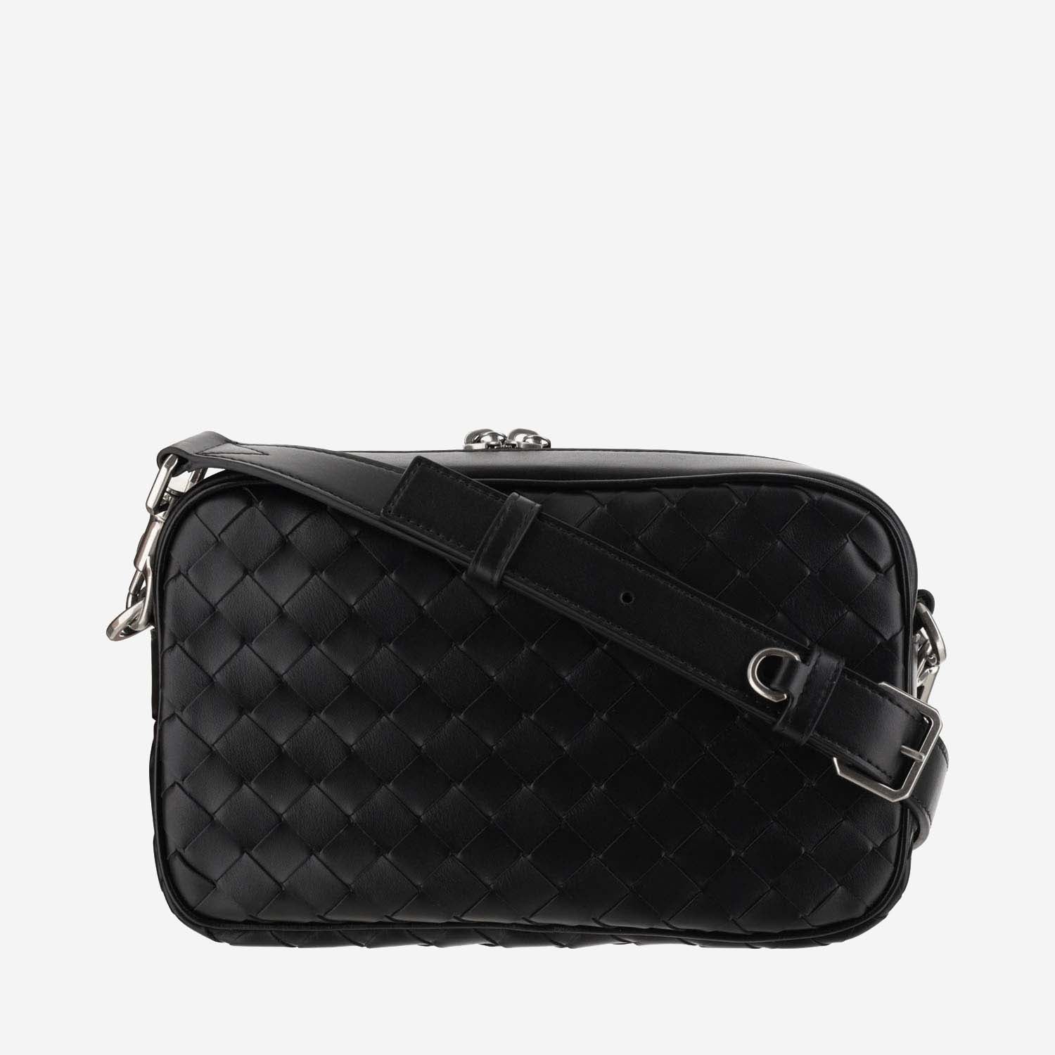 Bottega Veneta CAMERA BAG INTRECCIATO MEDIA