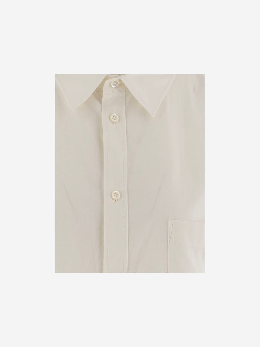 The Row CAMICIA PERLO IN COTONE, view 3