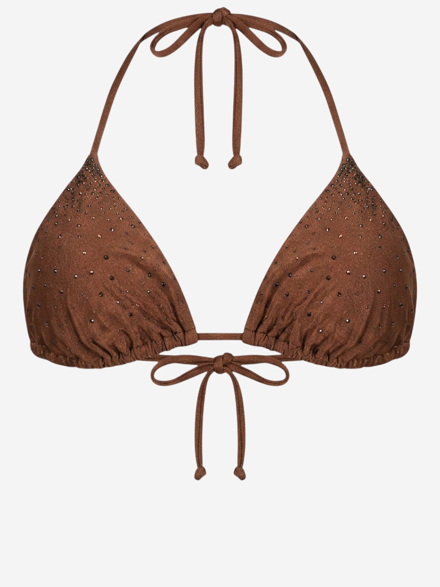 MC2 SAINT BARTH TOP BIKINI TRIANGOLO ANNABELLE CON APPLICAZIONI