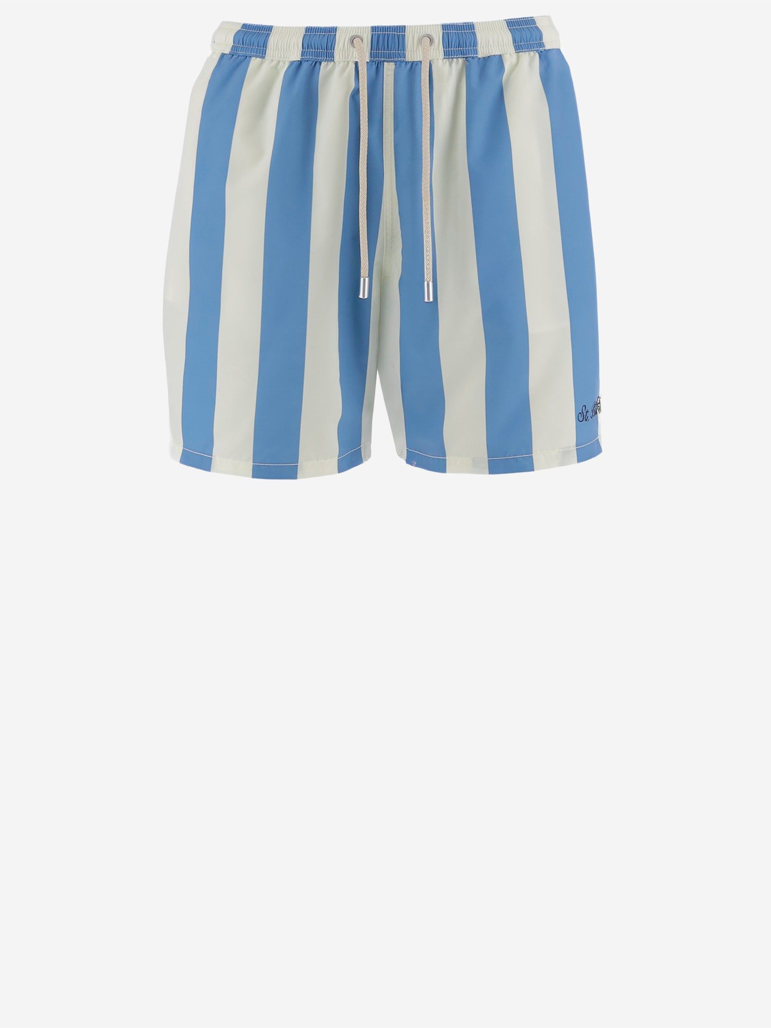 MC2 SAINT BARTH SHORTS DA BAGNO IN NYLON CON MOTIVO A RIGHE
