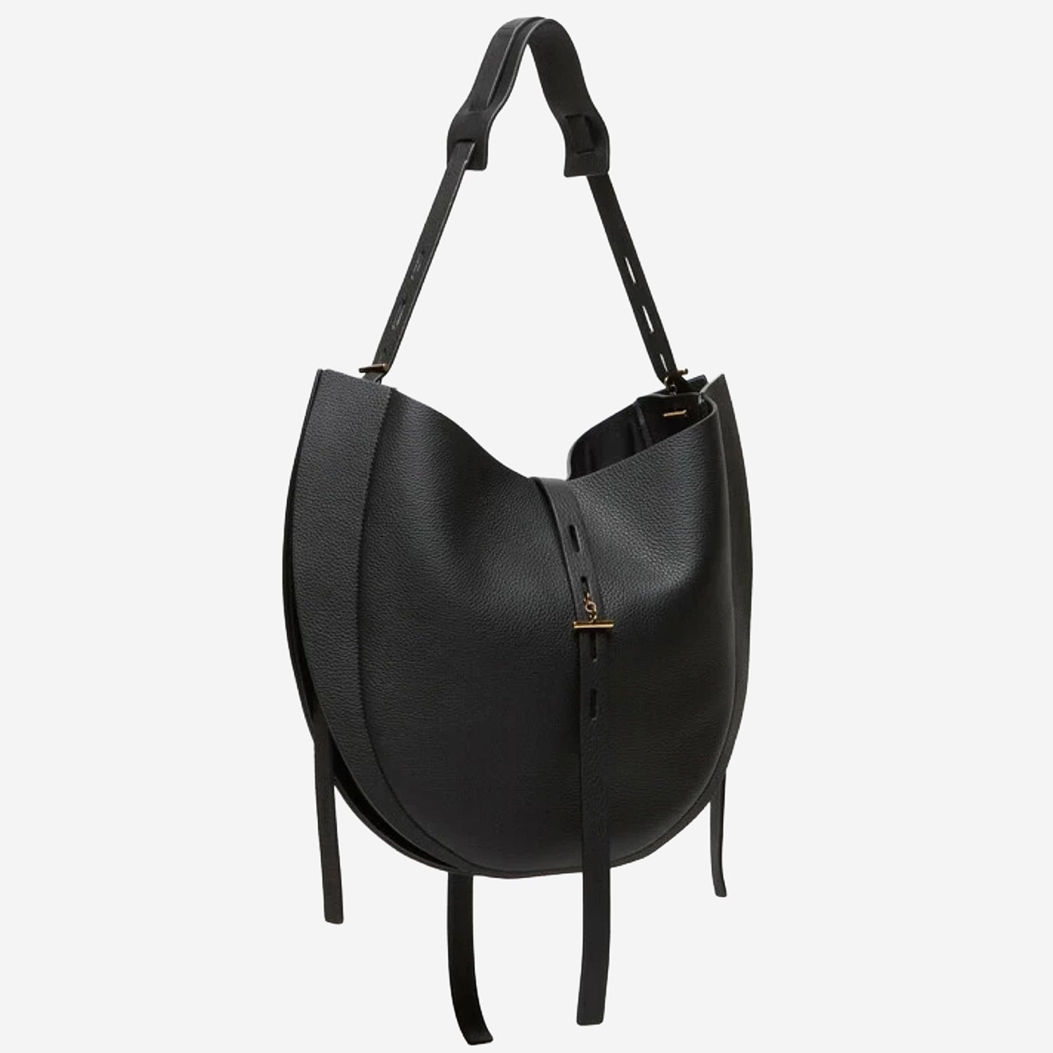 MINOBOSSI BORSA LIZ IN PELLE MARTELLATA, view 2