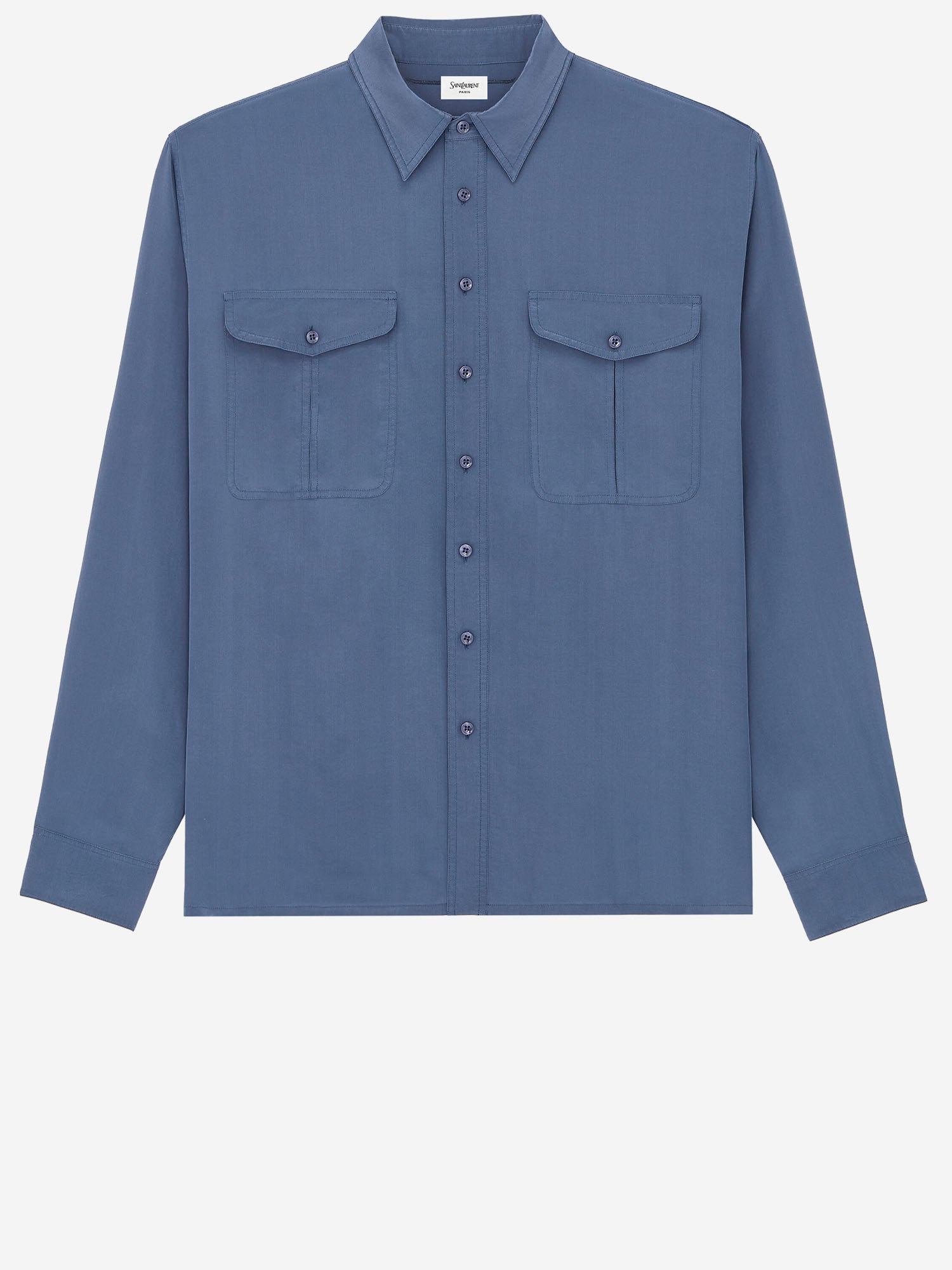 Saint Laurent CAMICIA IN VISCOSA E SETA