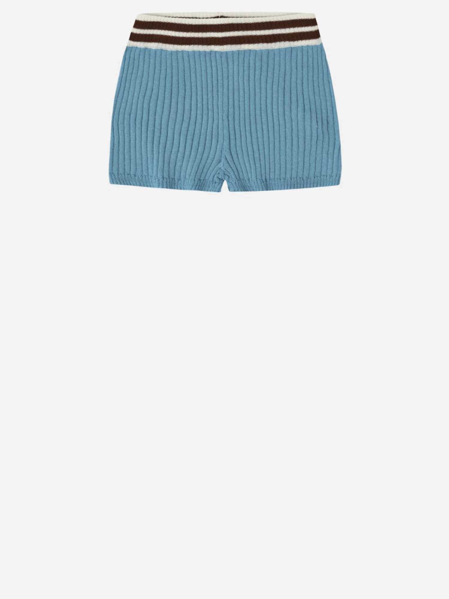 FUB KIDS SHORTS IN COTONE A COSTE, view 2