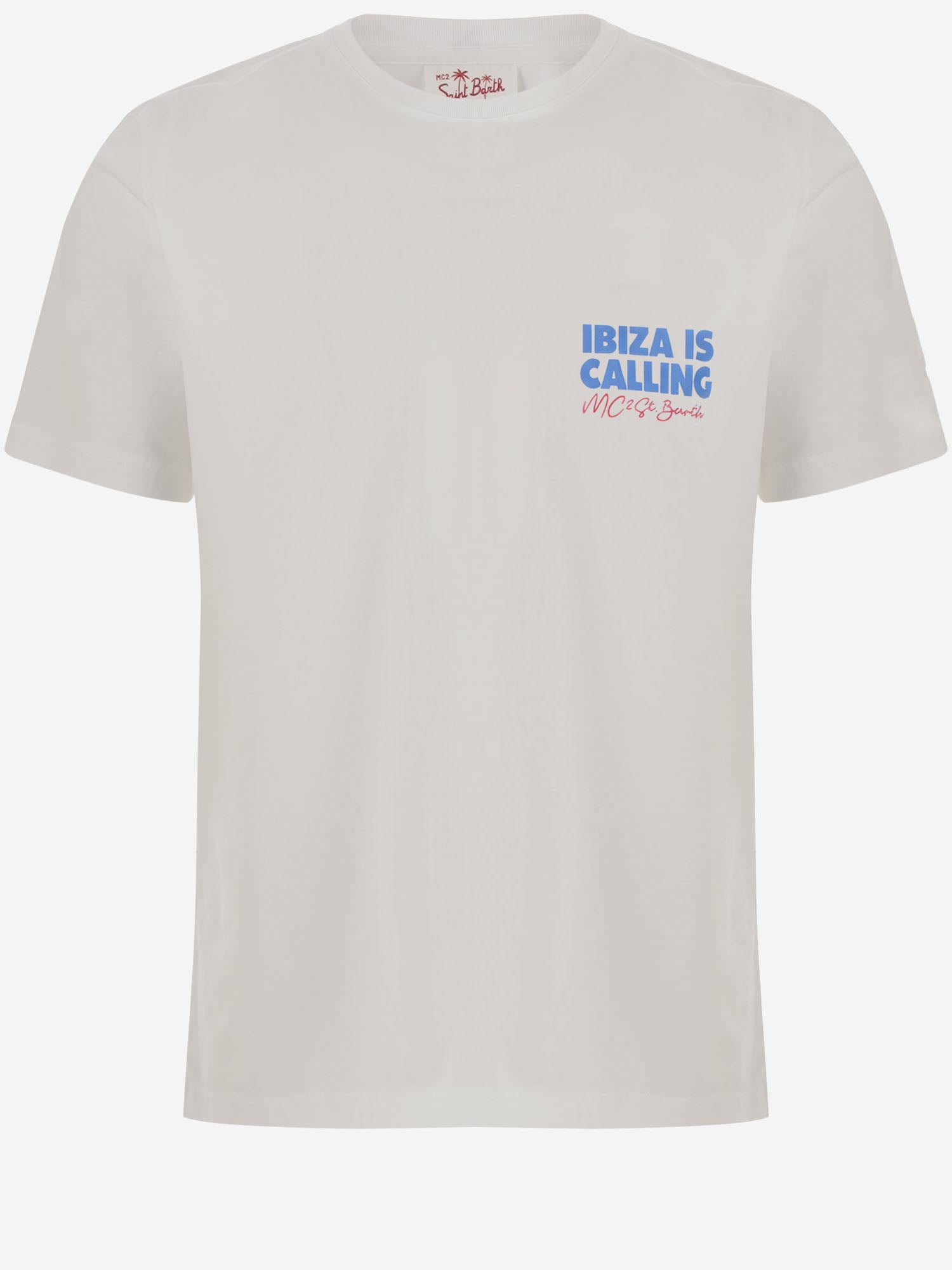 MC2 SAINT BARTH T-SHIRT IN COTONE CON LOGO