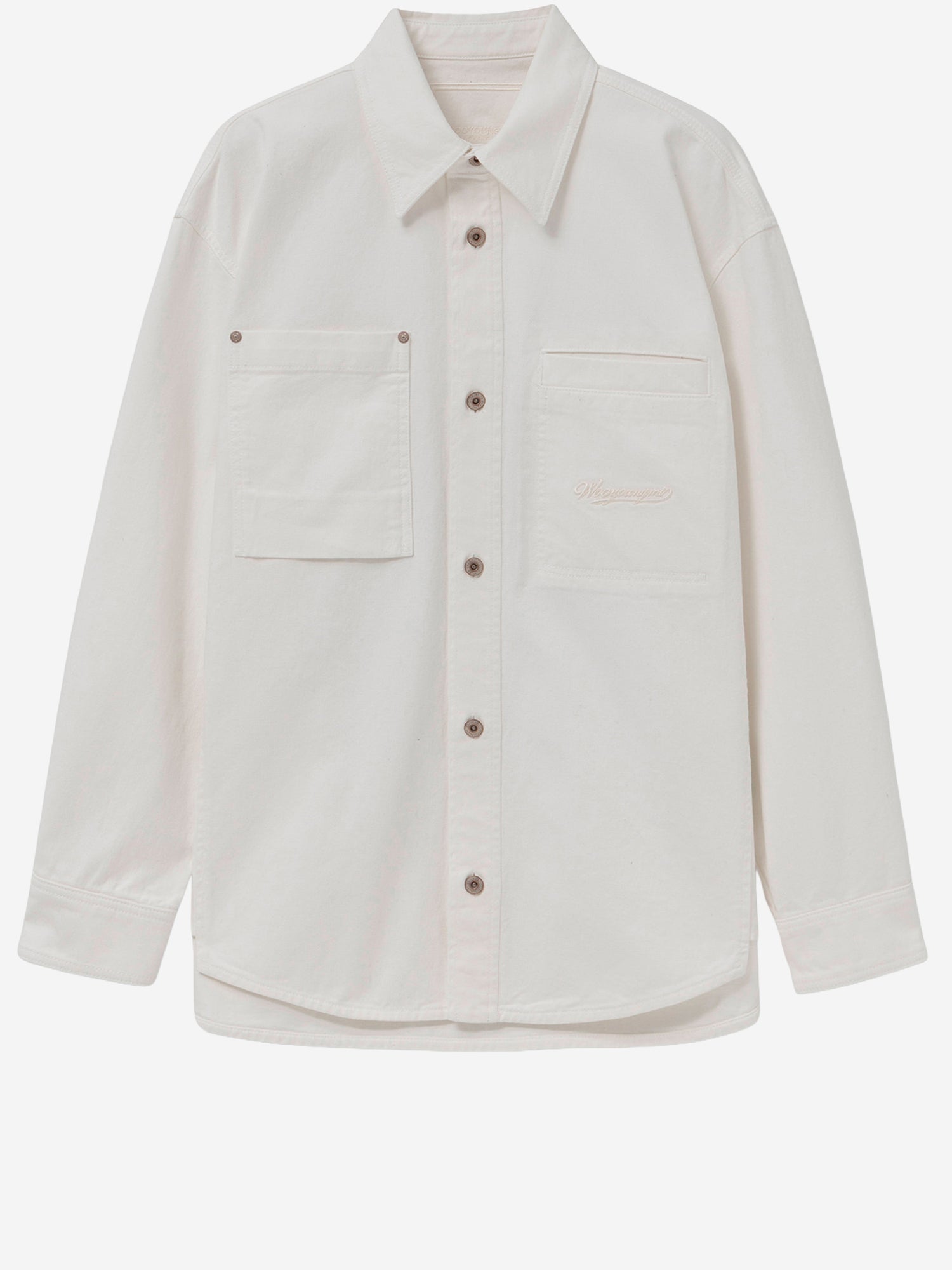 WOOYOUNGMI CAMICIA IN COTONE CON LOGO