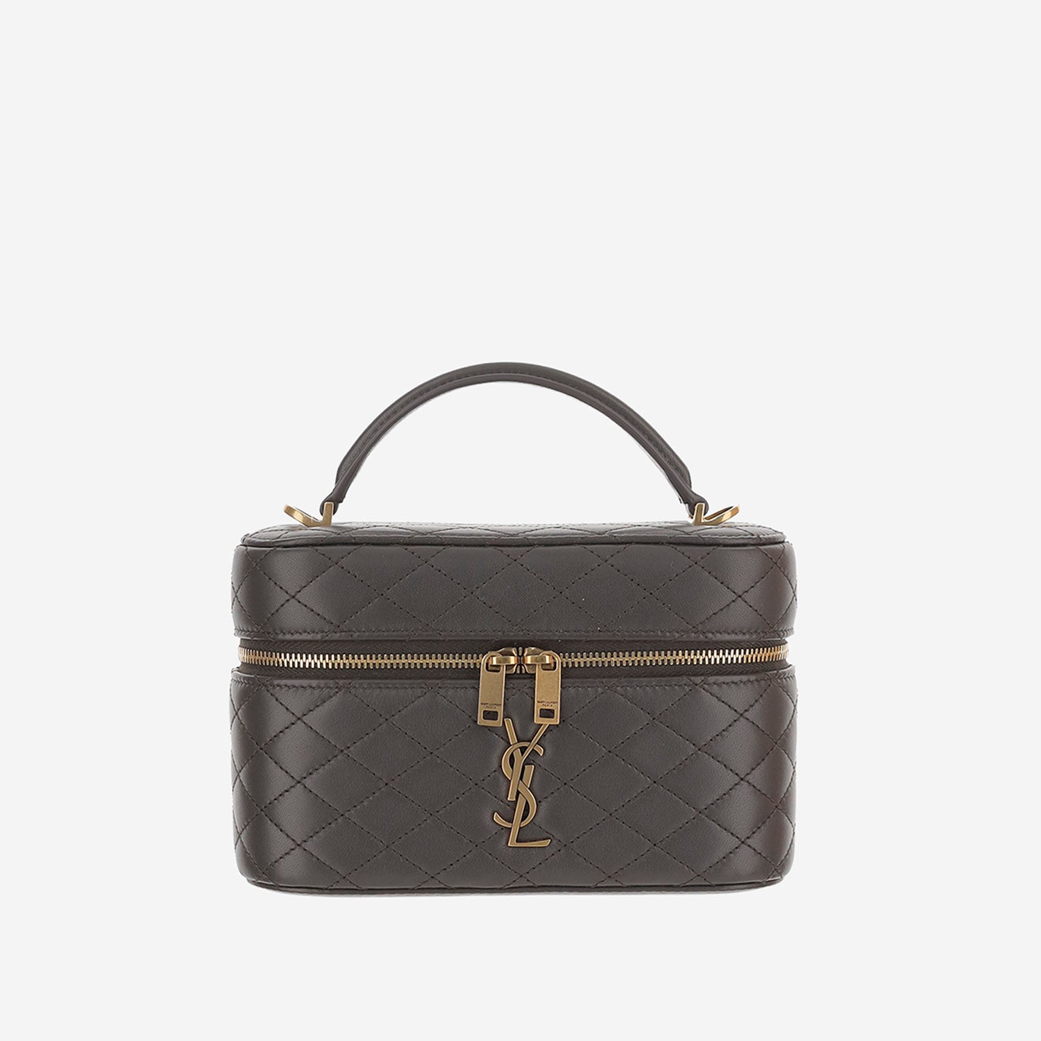Saint Laurent BORSA VANITY GABY MINI IN PELLE