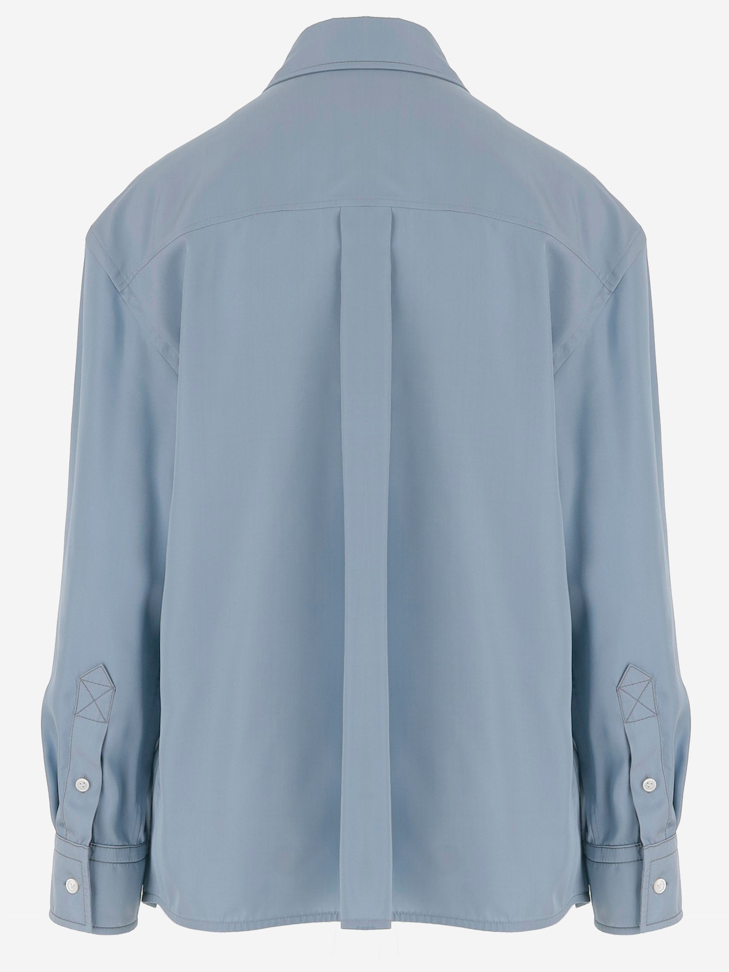 Bottega Veneta CAMICIA IN SETA E VISCOSA, view 2