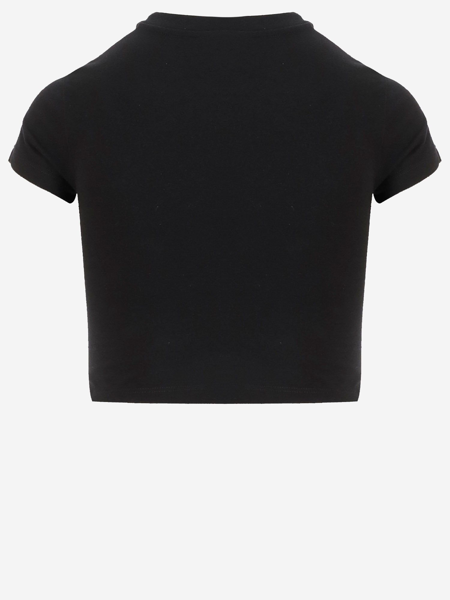 Gucci T-SHIRT IN MISTO COTONE CON LOGO, view 2