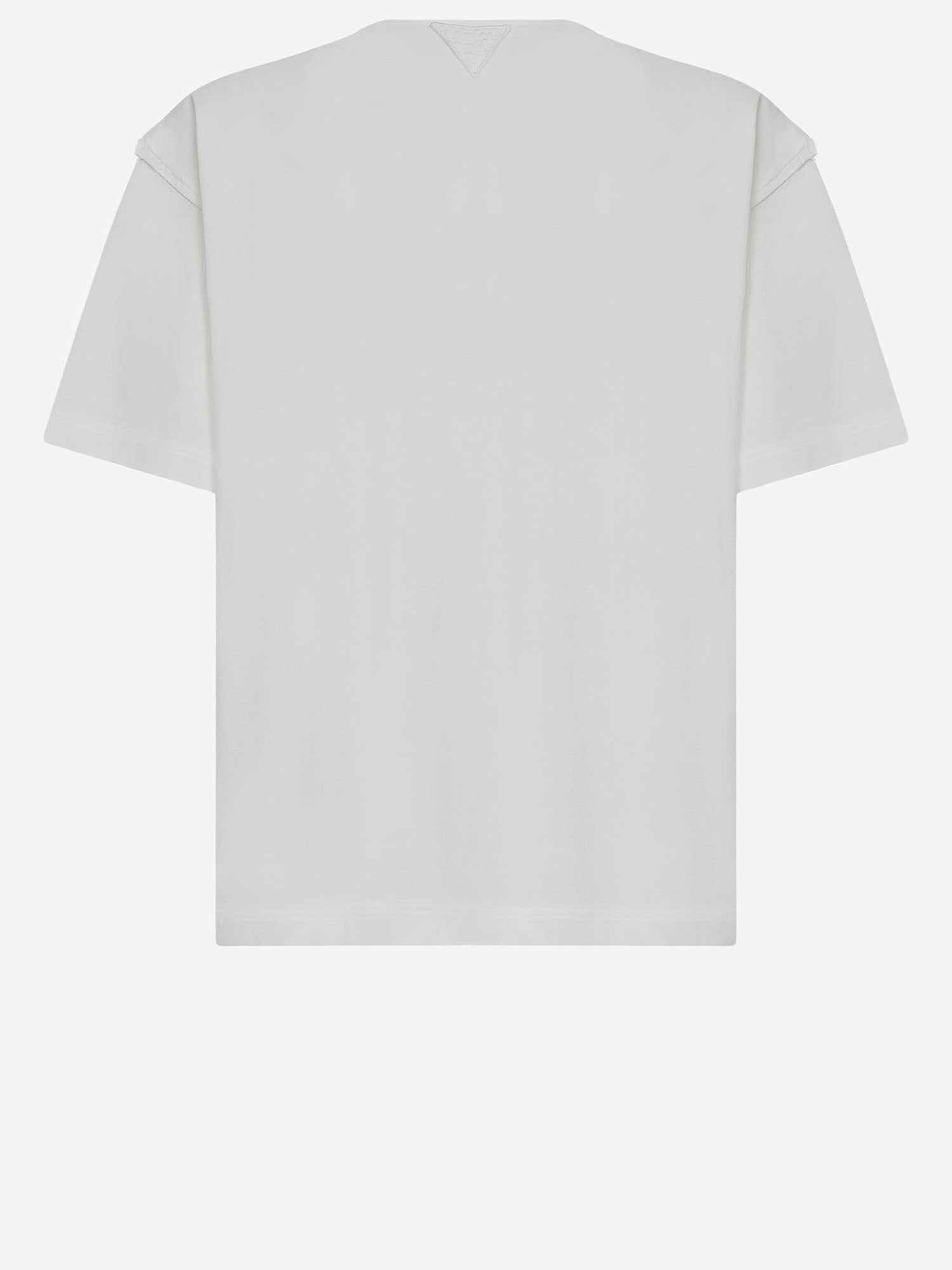 Bottega Veneta T-SHIRT IN COTONE, view 2
