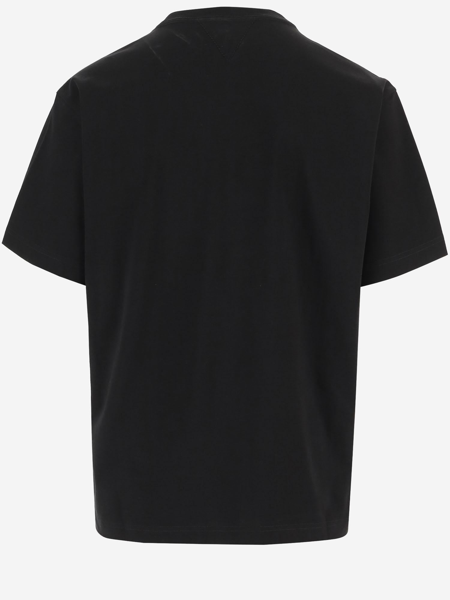Bottega Veneta T-SHIRT IN COTON CON RICAMO, view 2