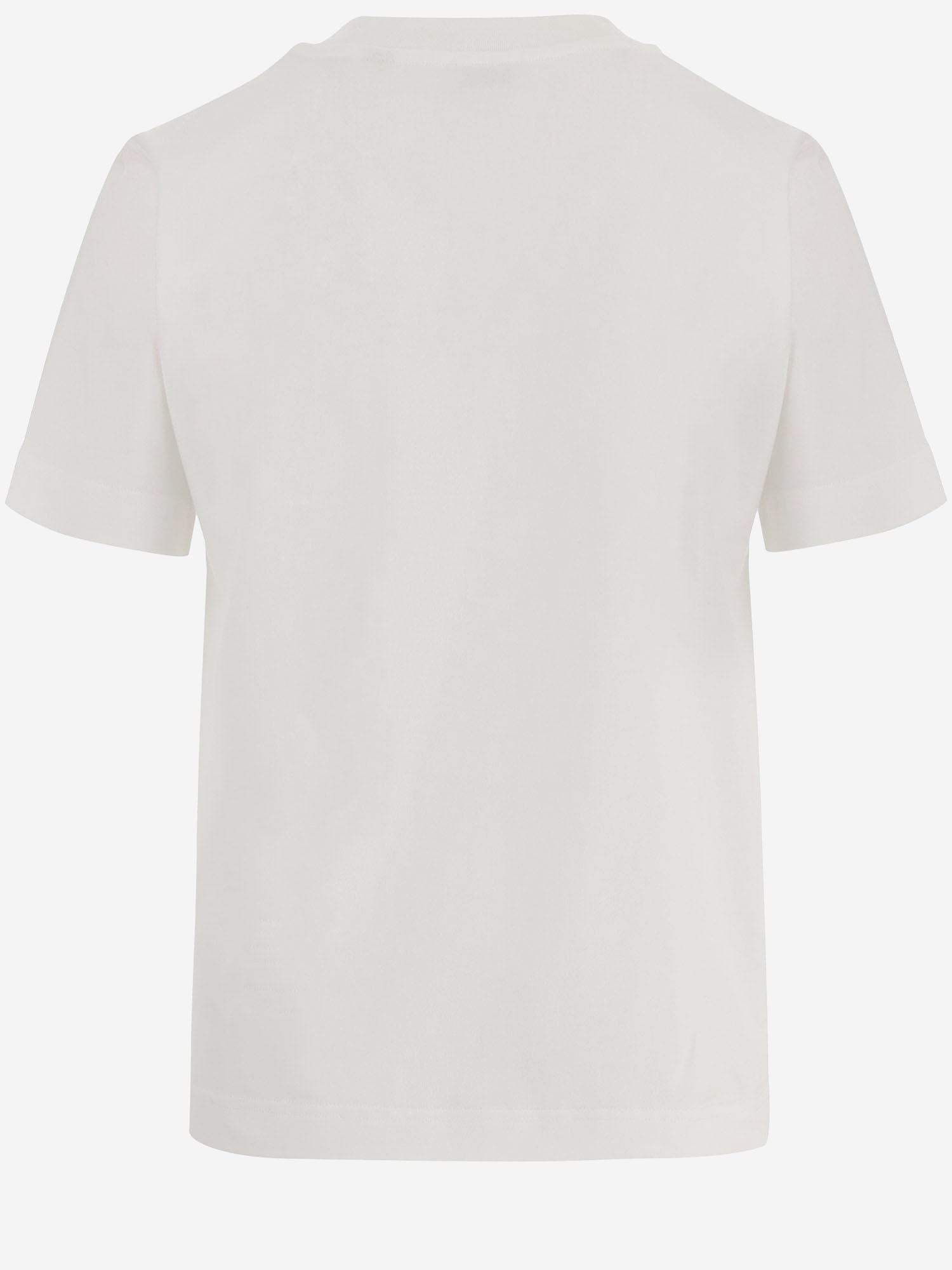 Bottega Veneta T-SHIRT IN COTONE CON STAMPA, view 2