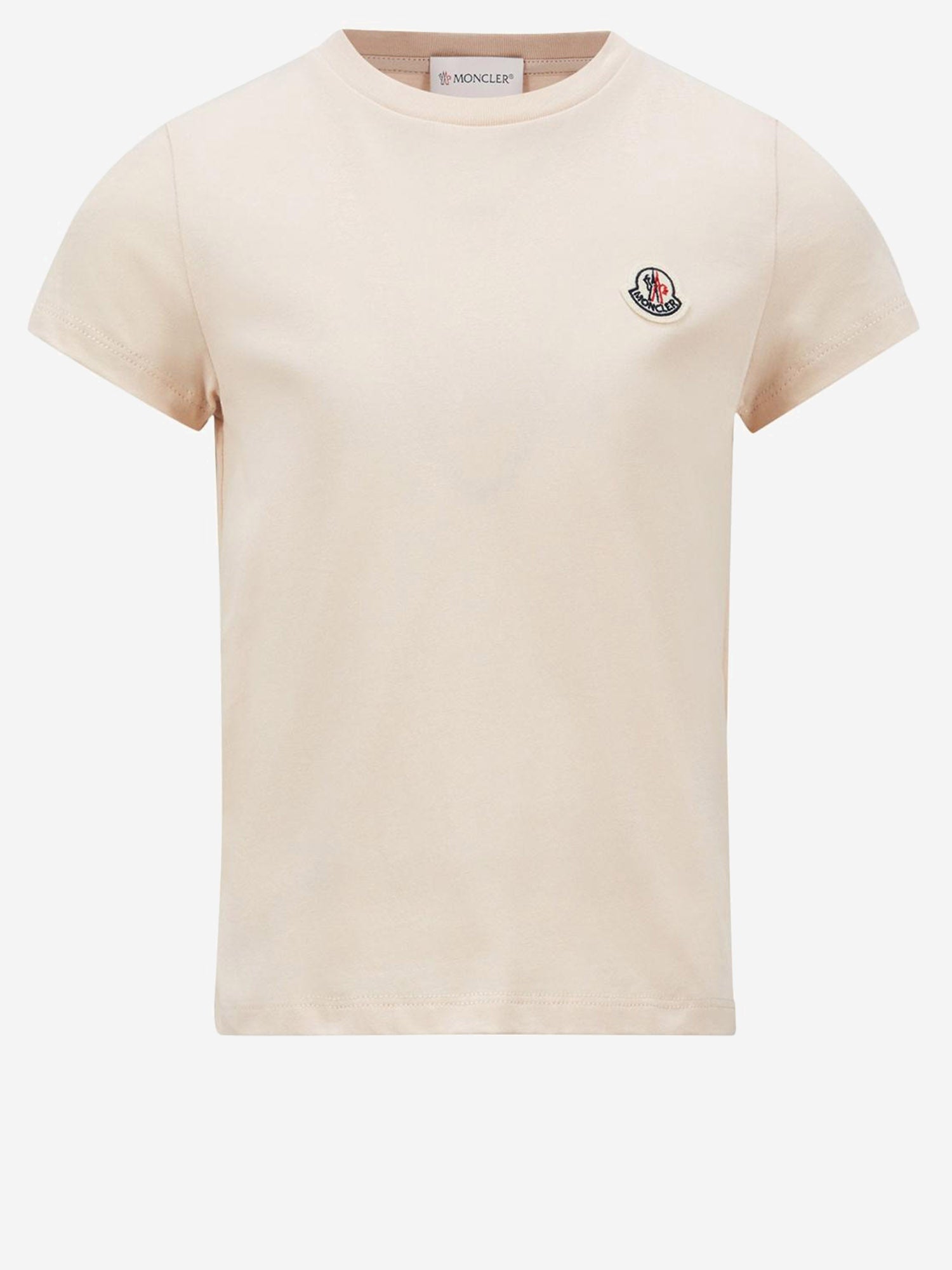 MONCLER ENFANTS SET DI 3 T-SHIRT IN COTONE, view 2