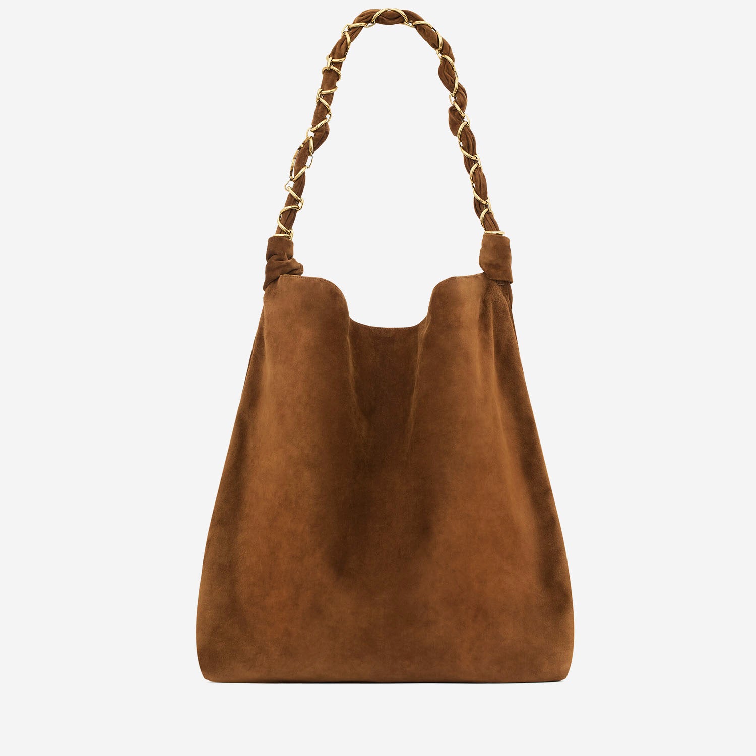 Saint Laurent BORSA AMALIA IN PELLE SCAMOSCIATA