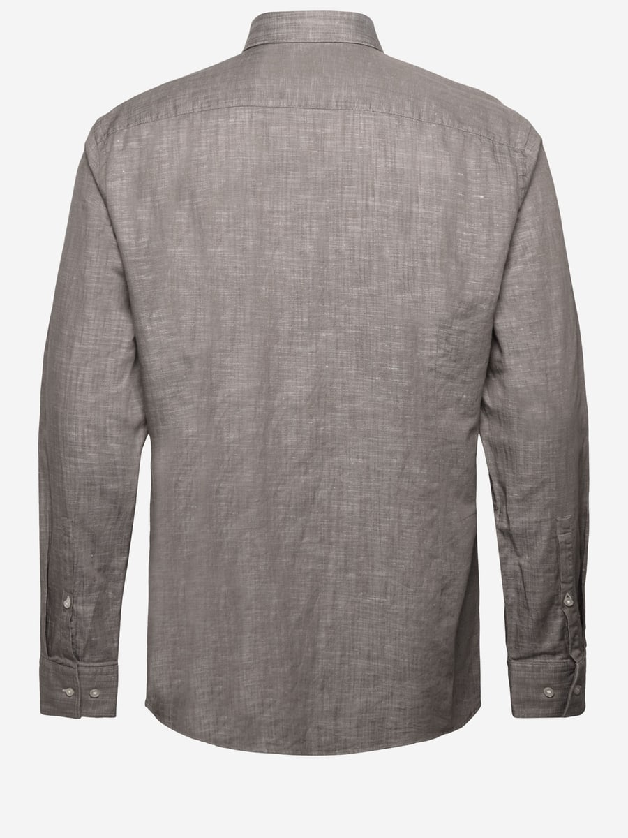 HUGO BOSS CAMICIA IN COTONE E LINO, view 2