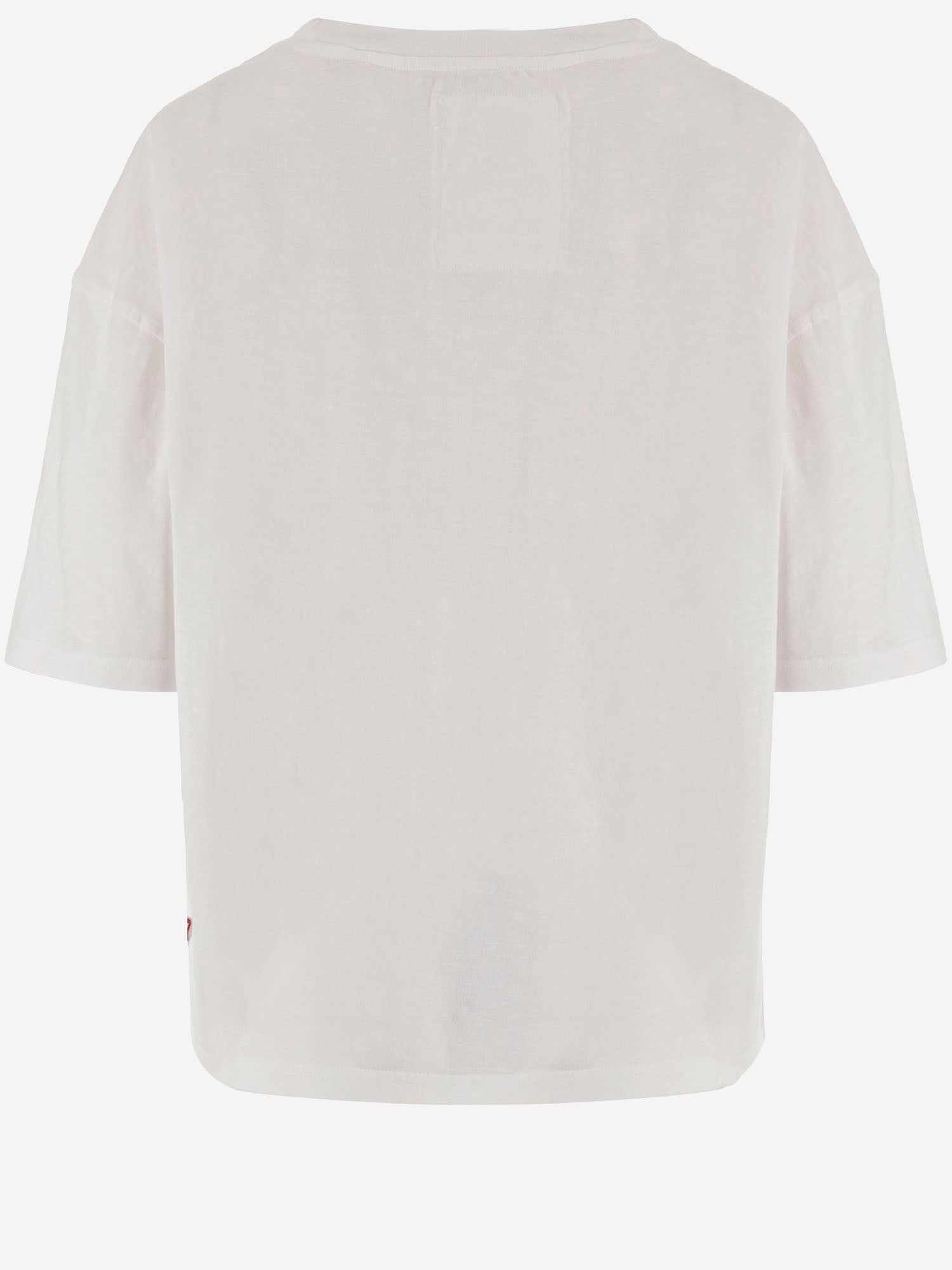 ONE TEE T-SHIRT IN COTONE CON LOGO, view 2