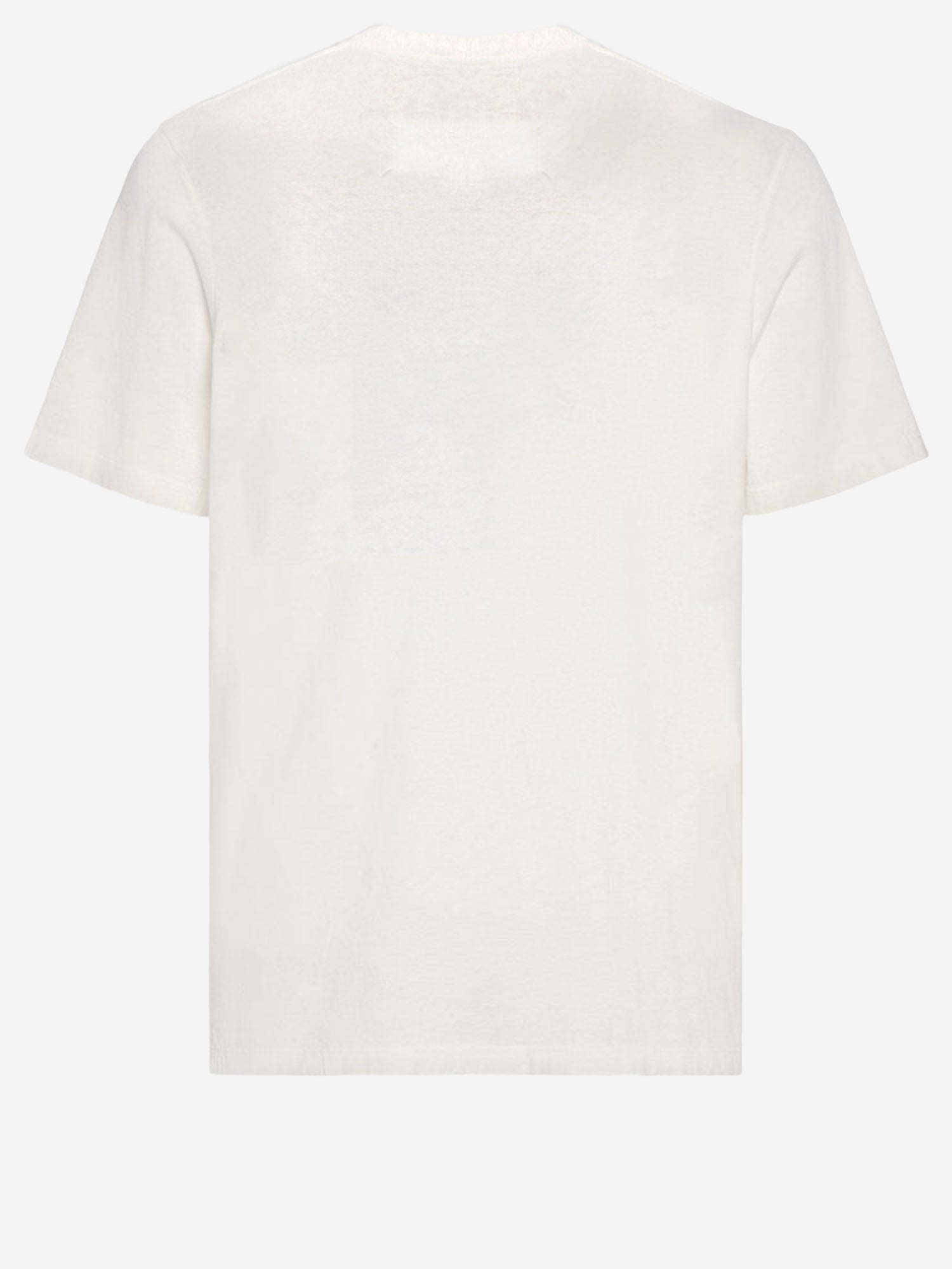 Maison Margiela T-SHIRT IN COTONE CON CON NASTRO ADESIVO, view 2