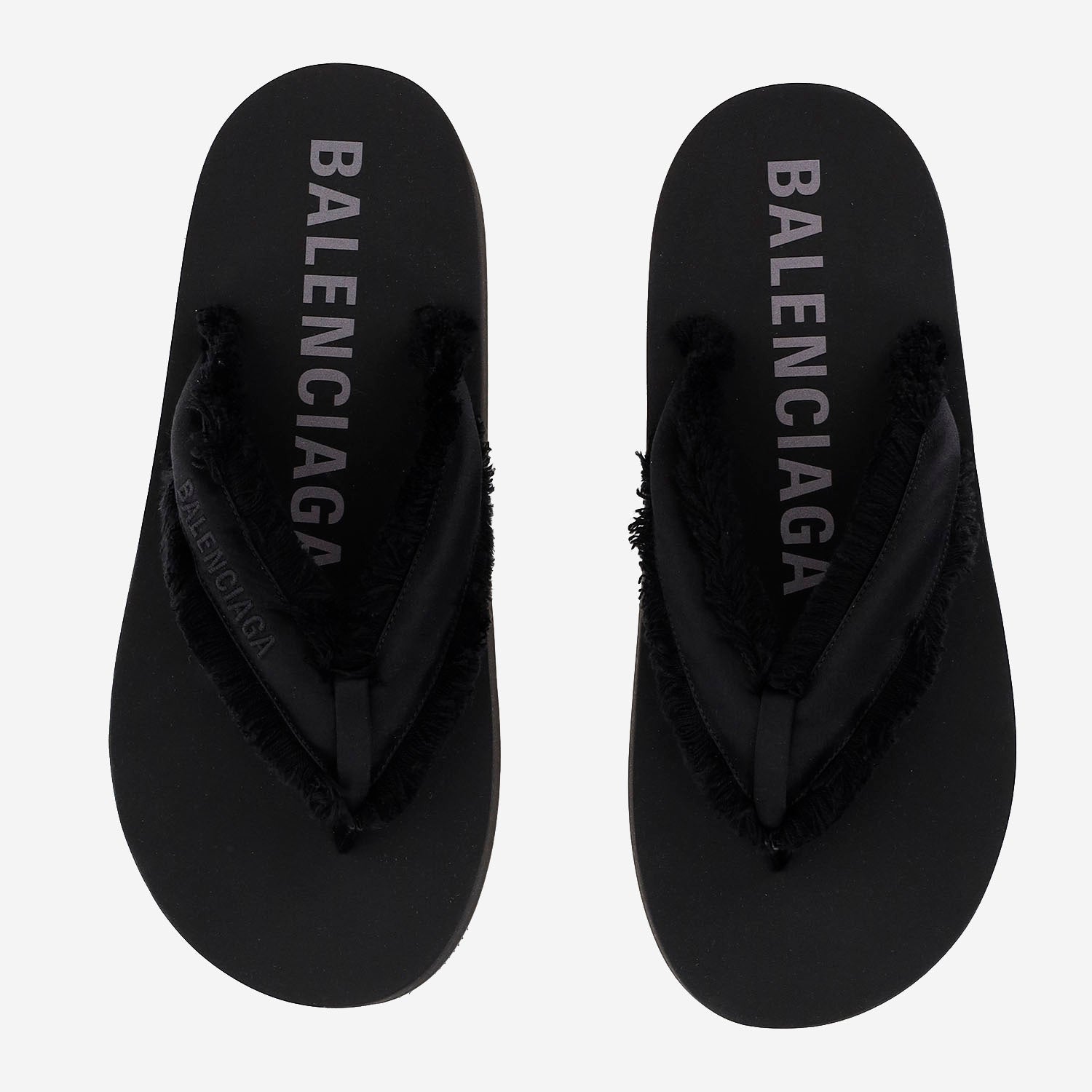 Balenciaga SANDALI JET LAG  IN SATIN SPAZZOLATO, view 2
