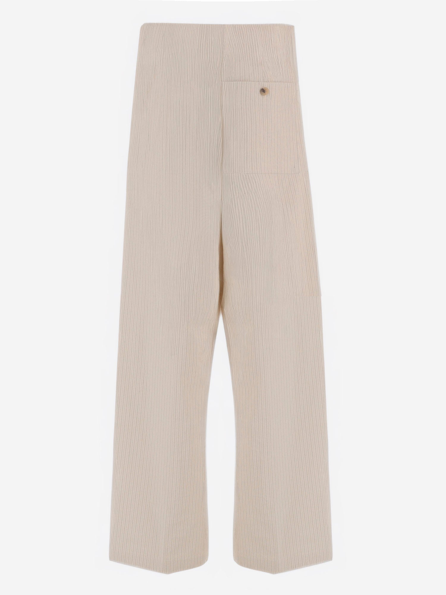 Dries Van Noten PANTALONI A RIGHE IN MISTO COTONE, view 2