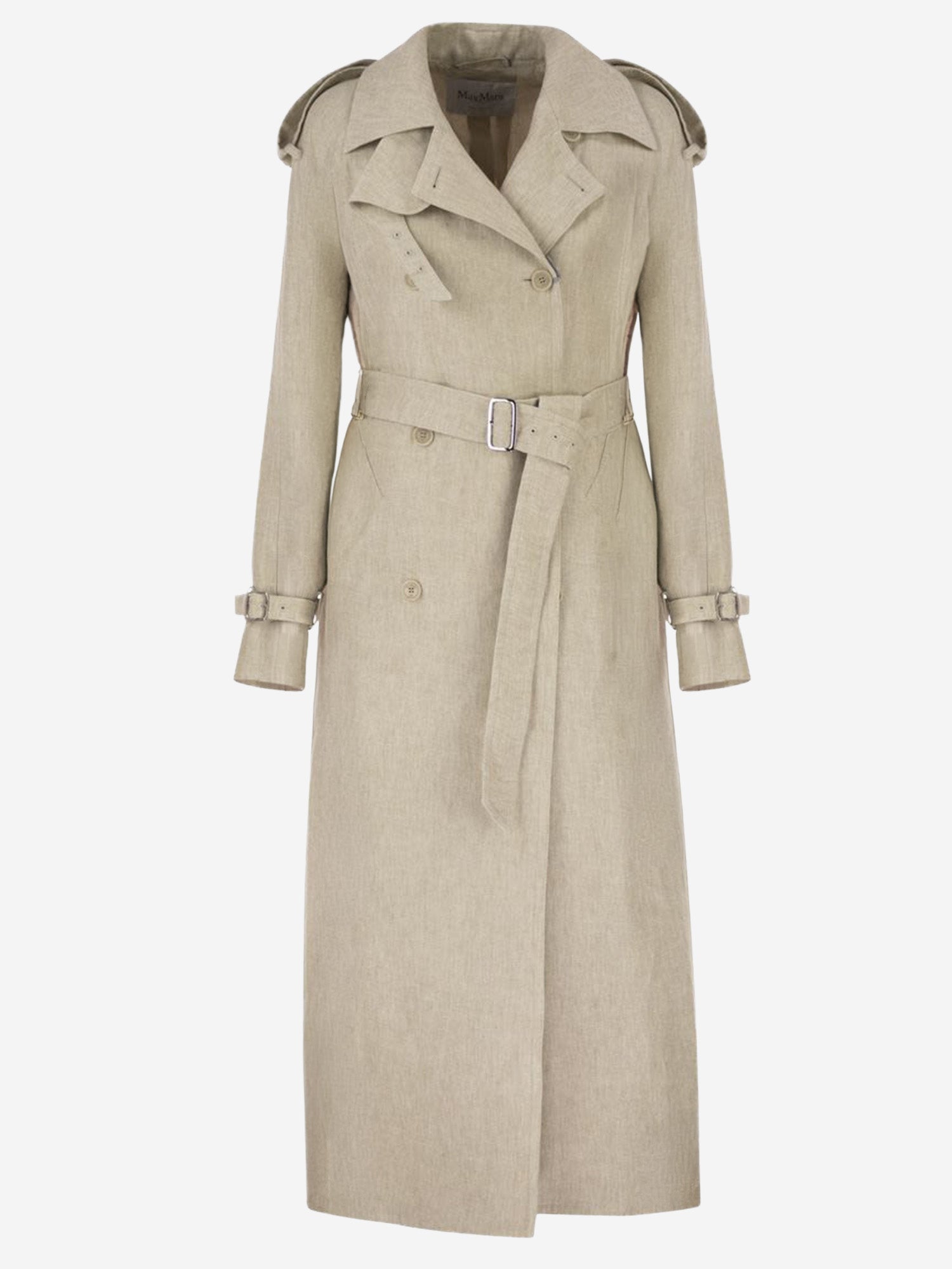 Max Mara CAPPOTTO DOPPIOPETTO IN LINO