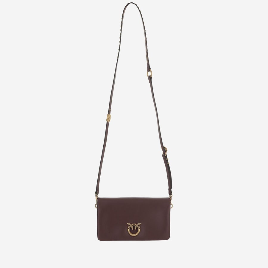 Pinko BORSA IN PELLE CON LOGO