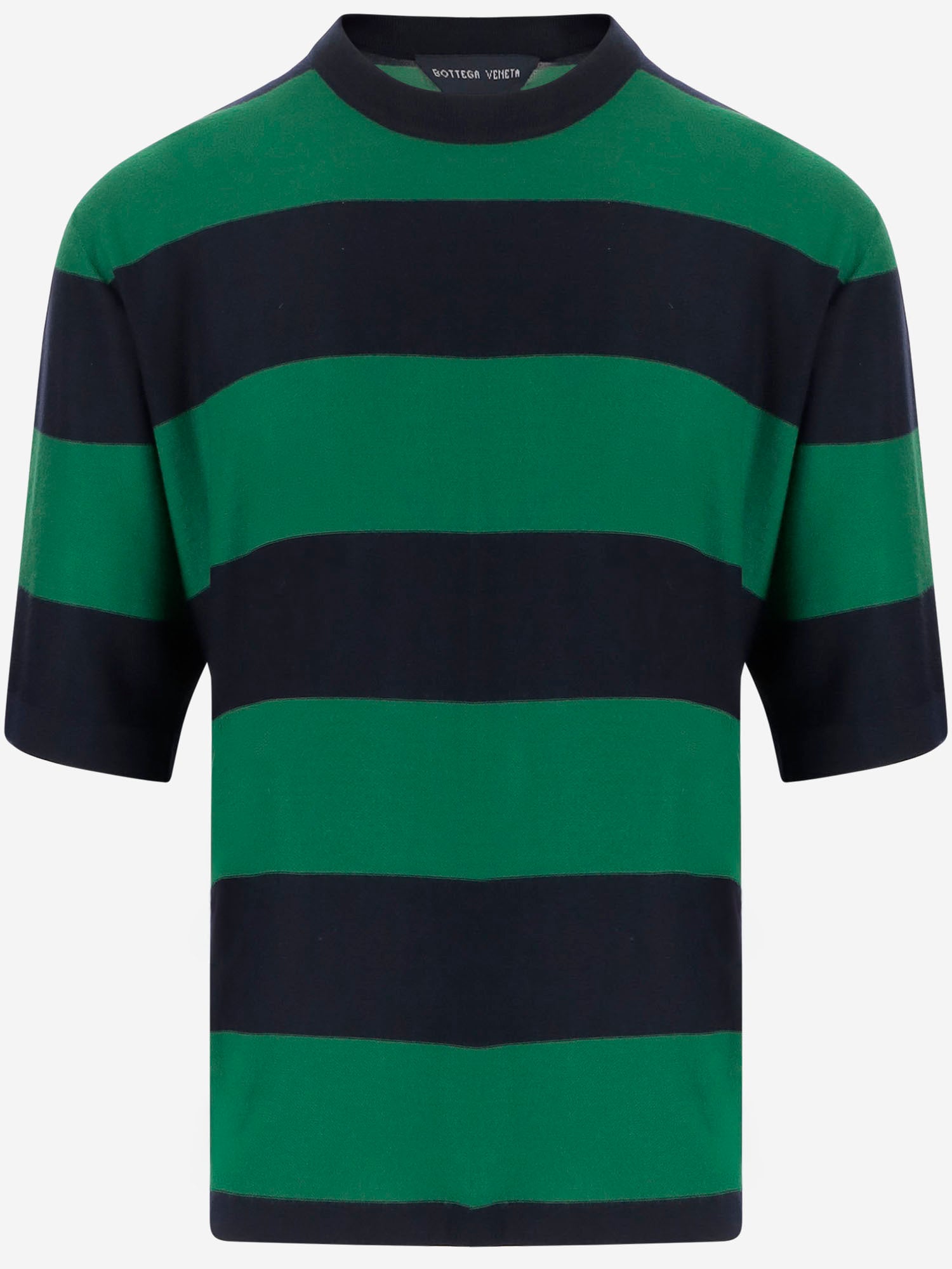 Bottega Veneta T-SHIRT in Cashmere a righe
