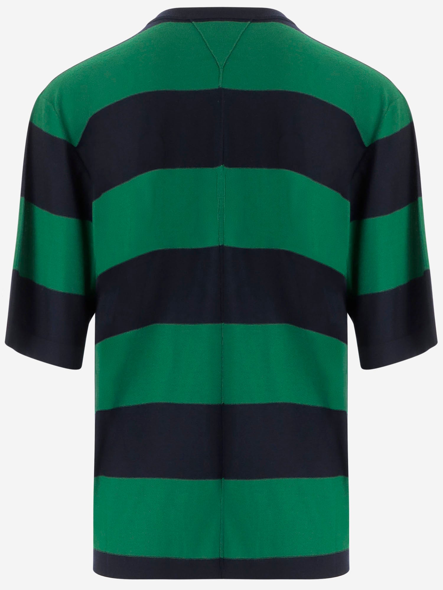 Bottega Veneta T-SHIRT in Cashmere a righe, view 2
