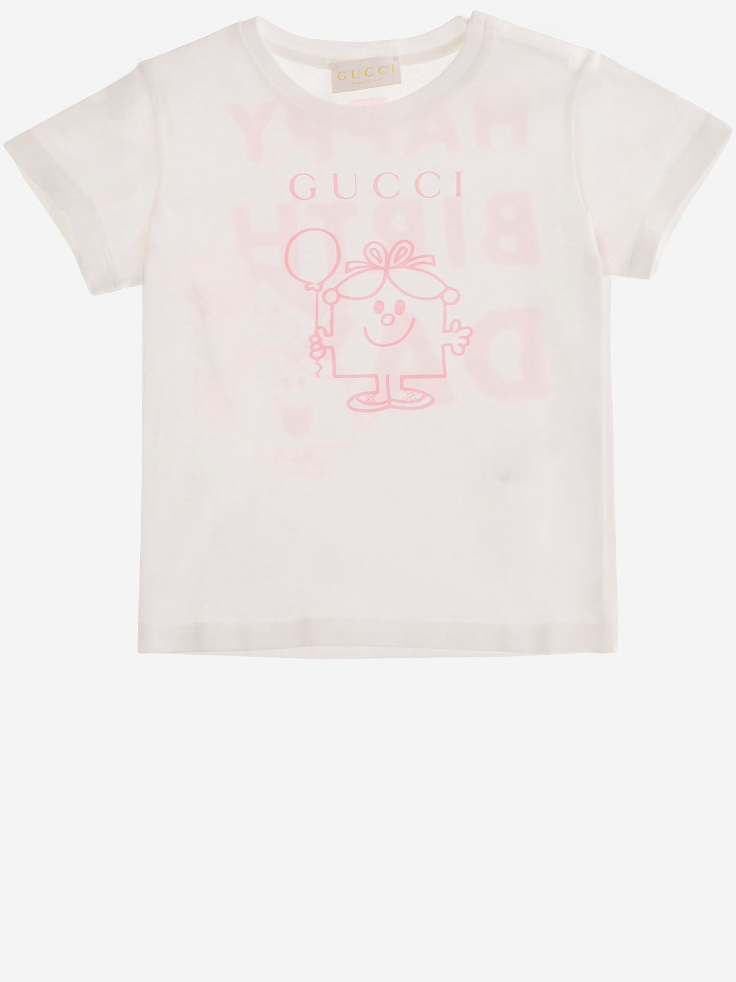 GUCCI KIDS T-SHIRT IN COTONE