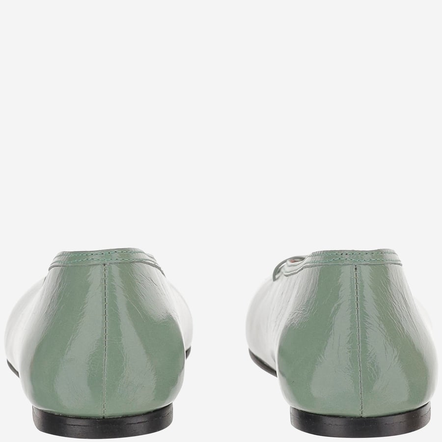 ALOHAS BALLERINE BUMI ONIX IN PELLE, view 3