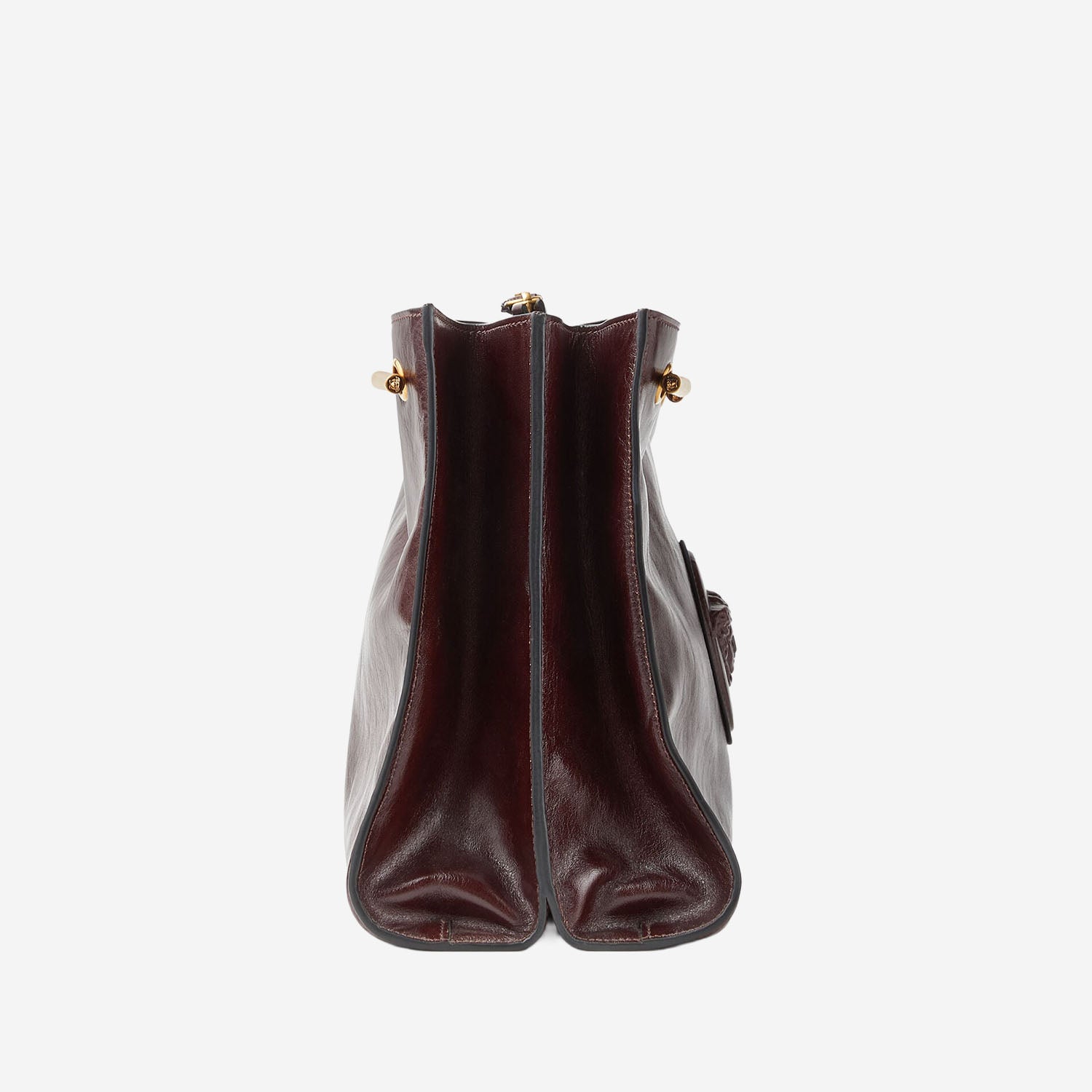 Versace CABINE BORSA A SPALLA IN PELLE, view 2