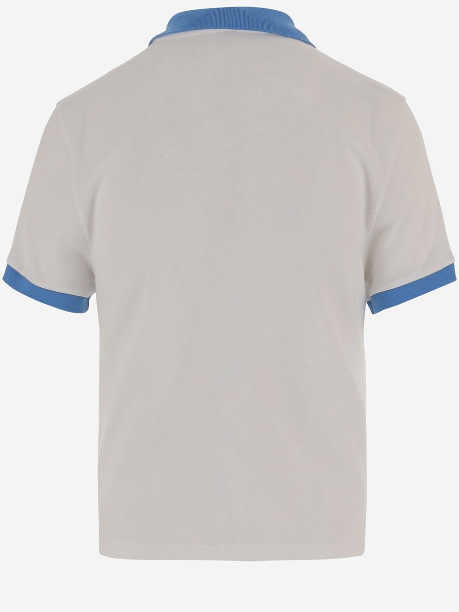 Versace POLO IN COTONE CON LOGO, view 2