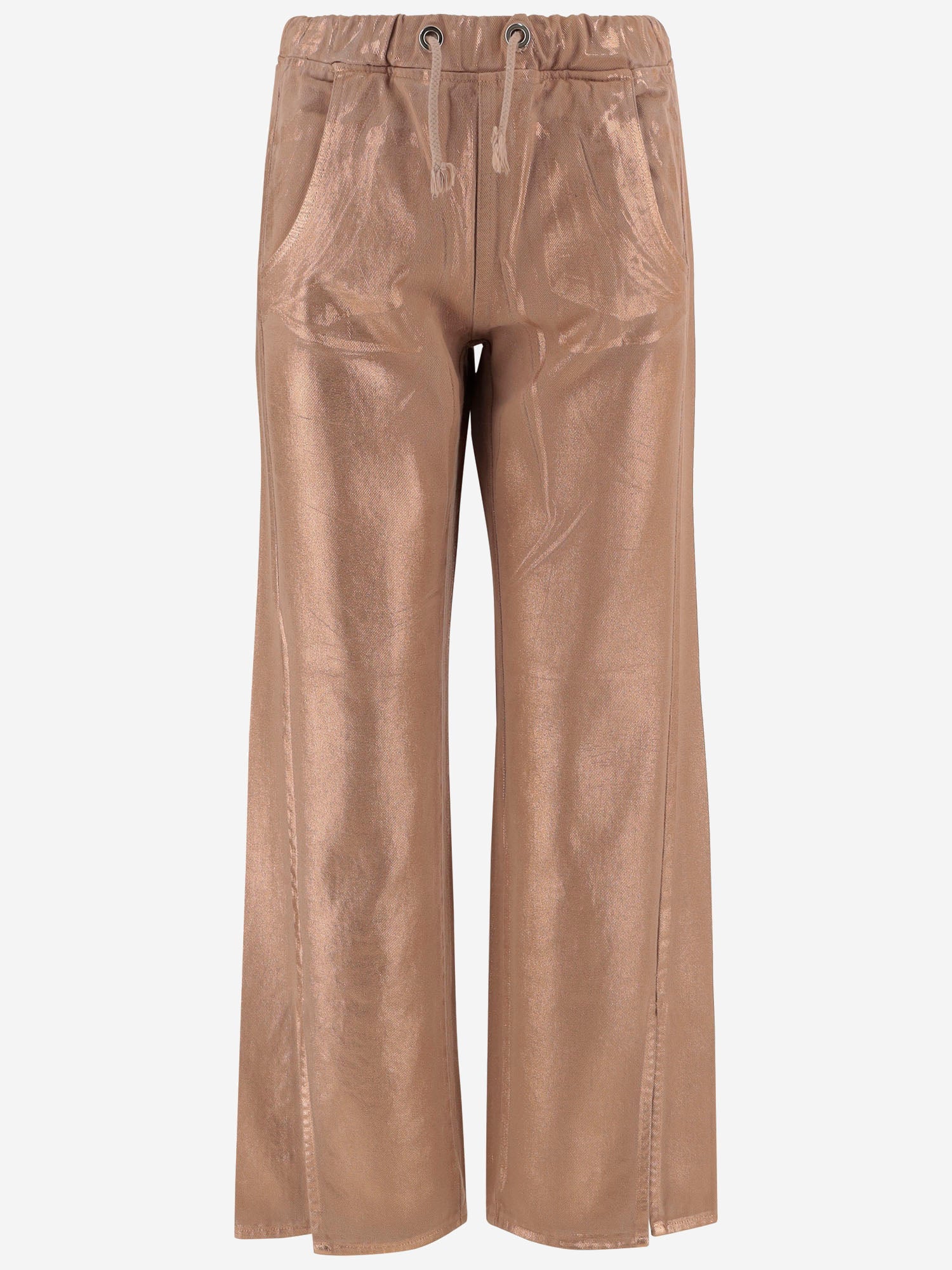 DONT @ ME PANTALONI IN COTONE CON COULISSE