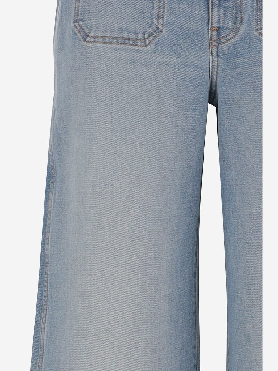 KHAITE JEANS IN COTONE, view 3