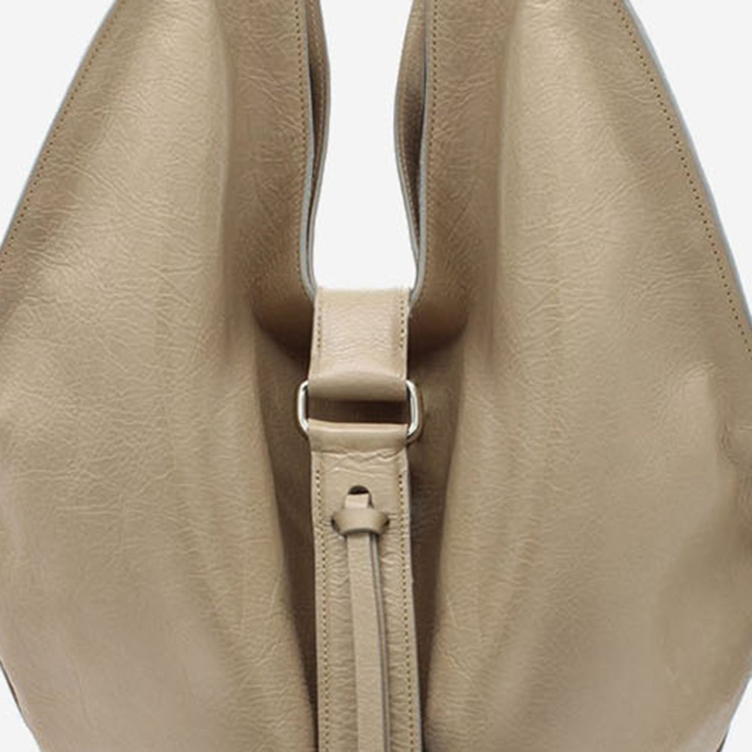 RADICA STUDIO Borsa SUNSET in pelle martellata, view 2