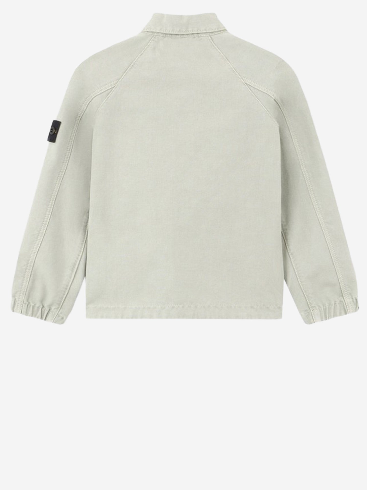 STONE ISLAND KIDS GIACCA IN COTONE CON LOGO, view 2
