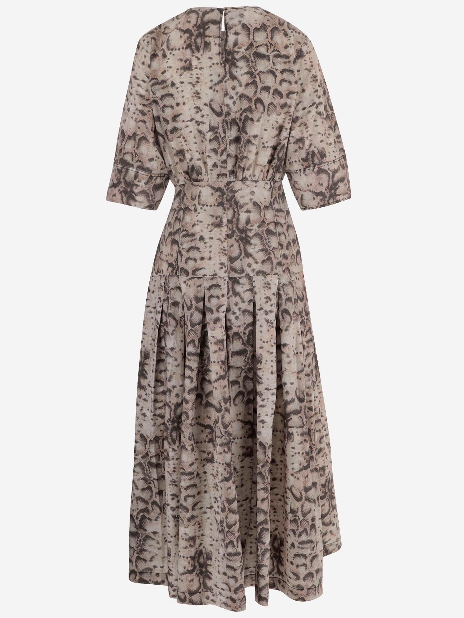 Pinko Abito in cotone con motivo animalier, view 2