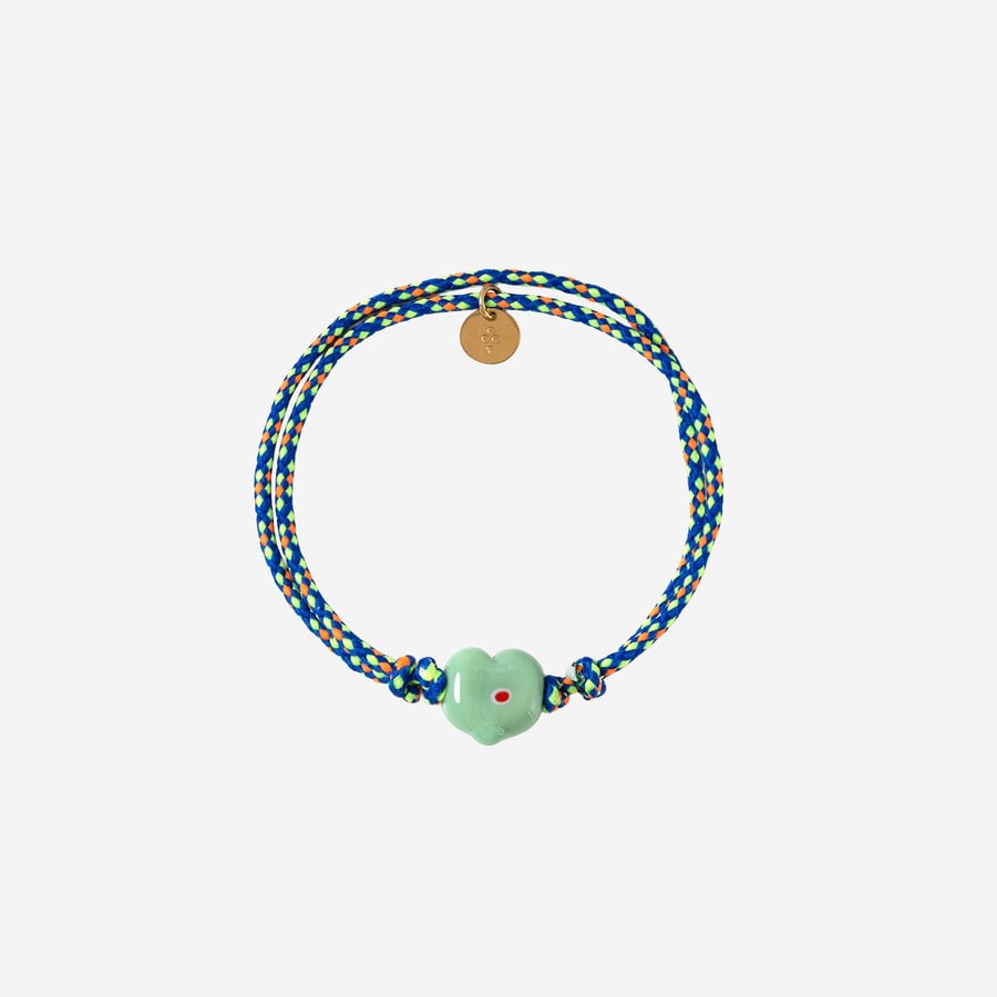 SORBET ISLAND Bracciale Guardian con perla in vetro