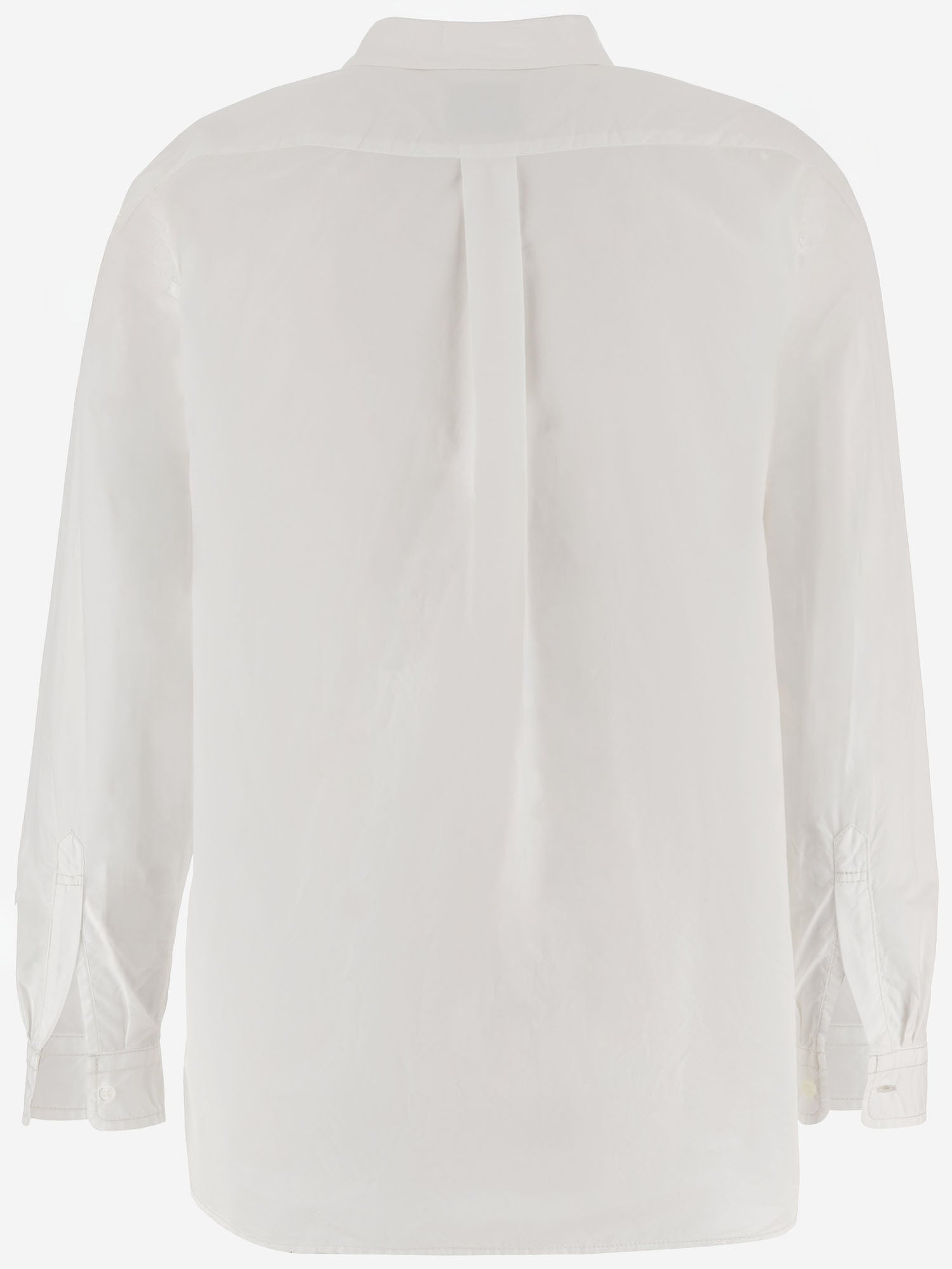 AND WANDER CAMICIA IN MISTO COTONE CON LOGO, view 2